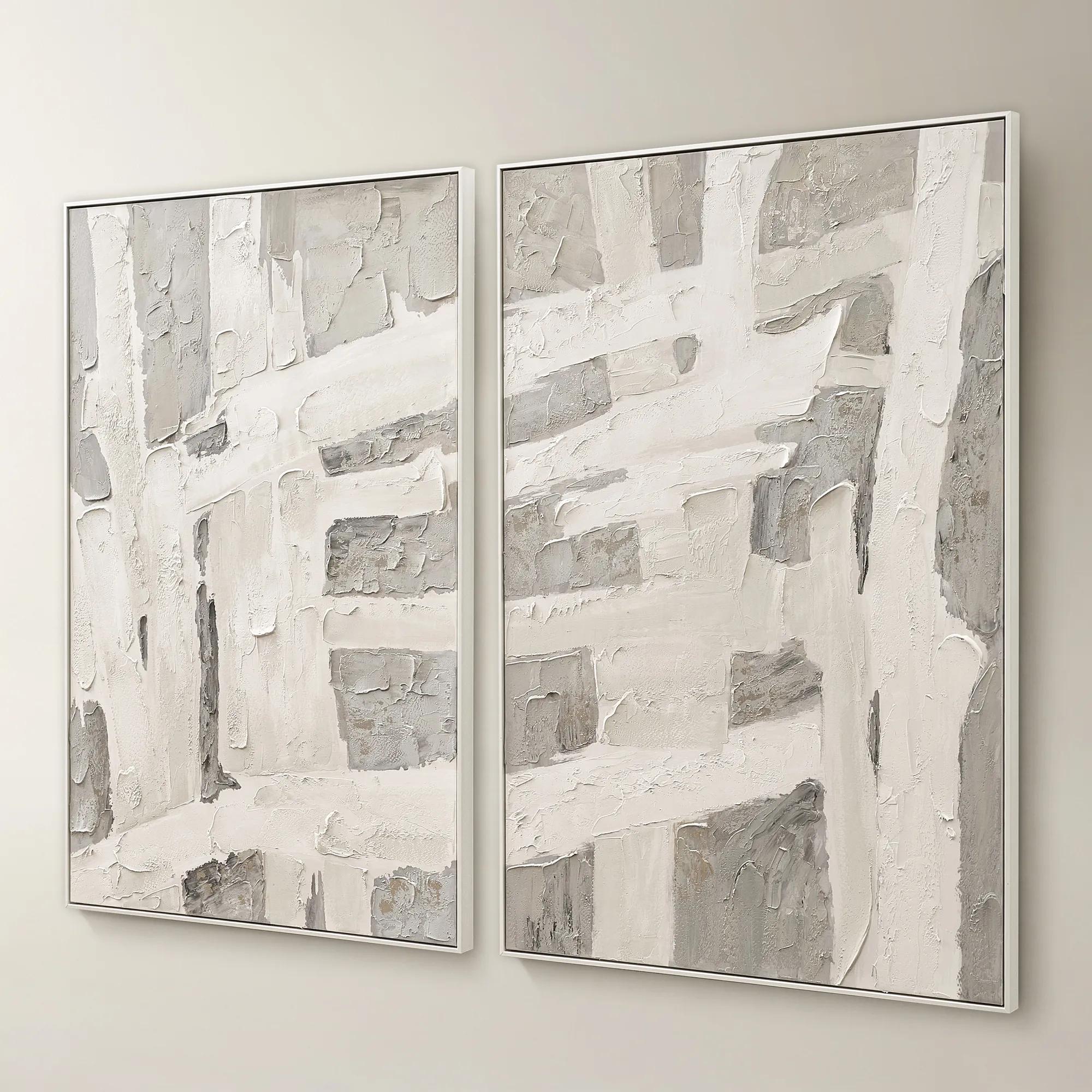 Traverse Diptych Painting