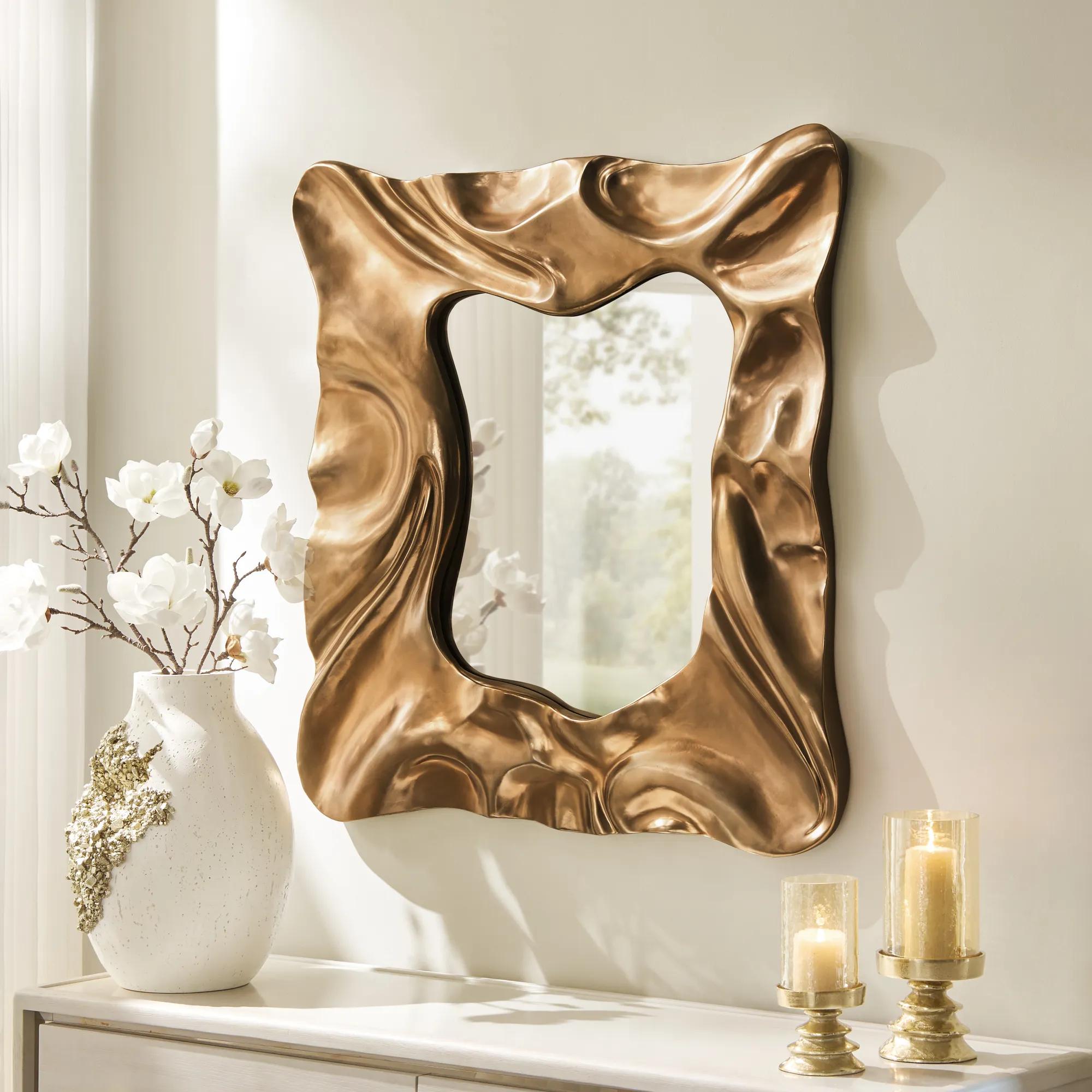 Surface Wall Mirror - Bronze