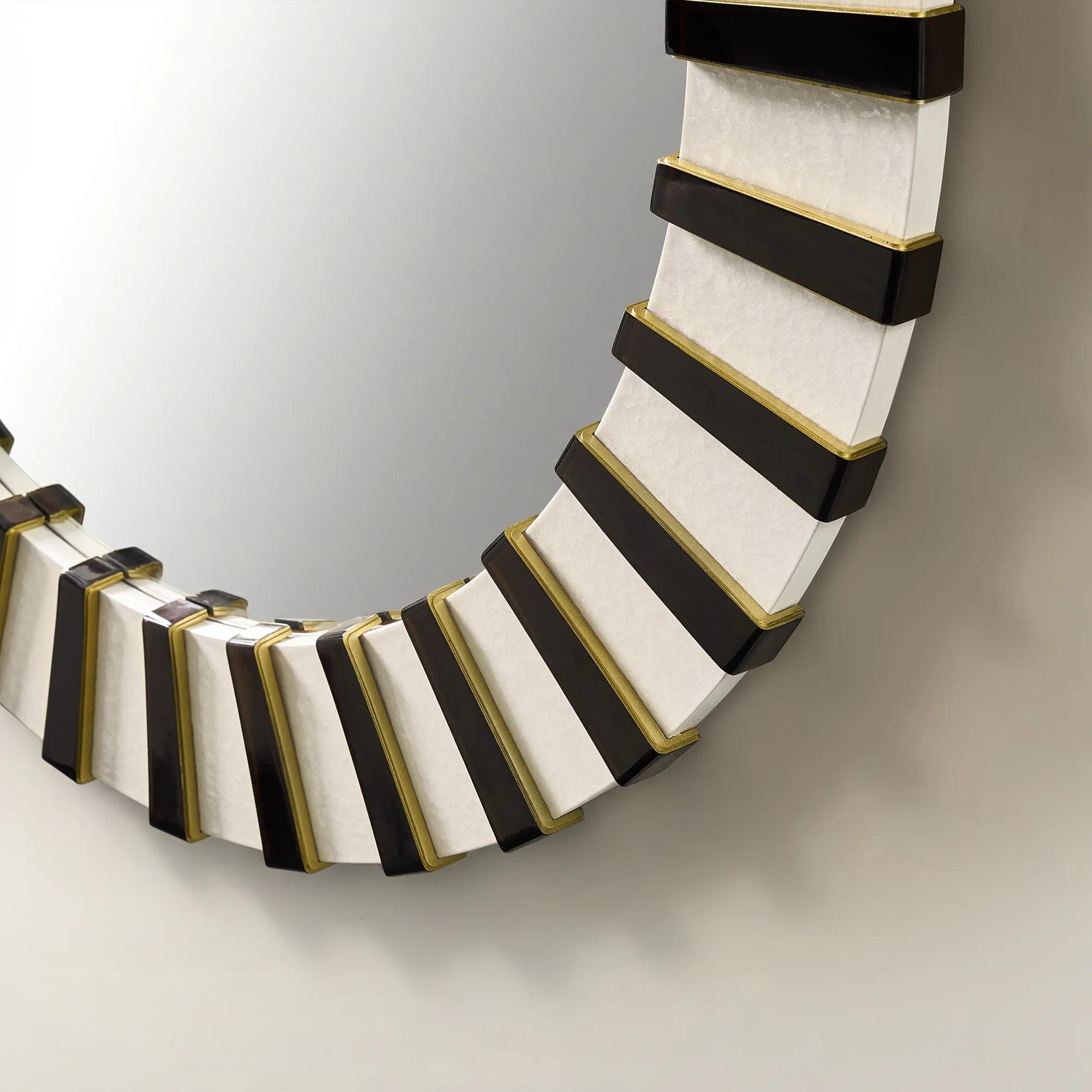 Regatta Wall Mirror - Opaline Pearl