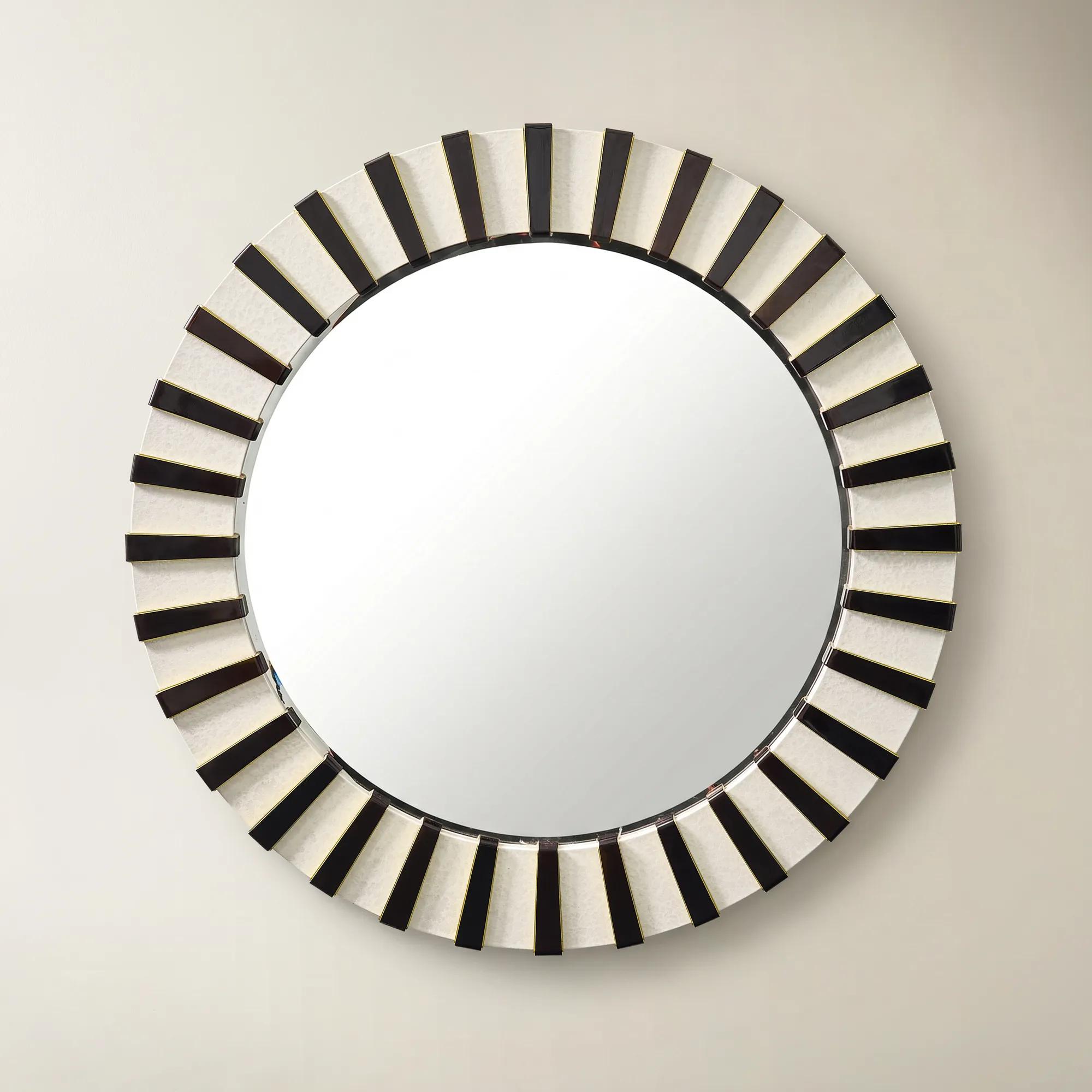Regatta Wall Mirror - Opaline Pearl
