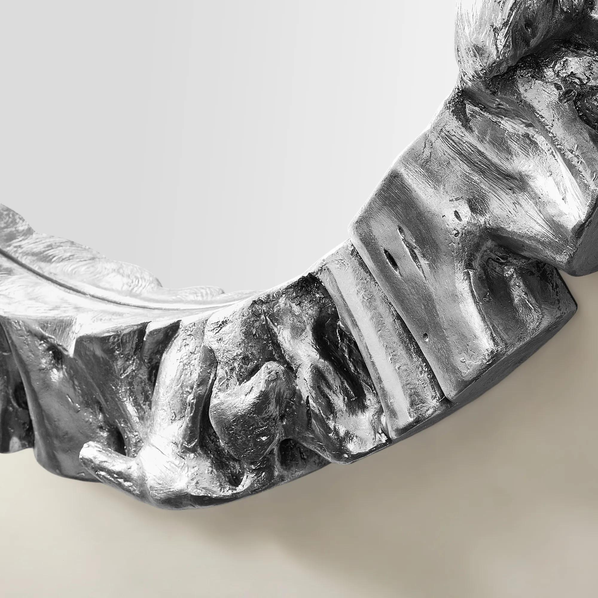 Sequoia Wall Mirror - Silver