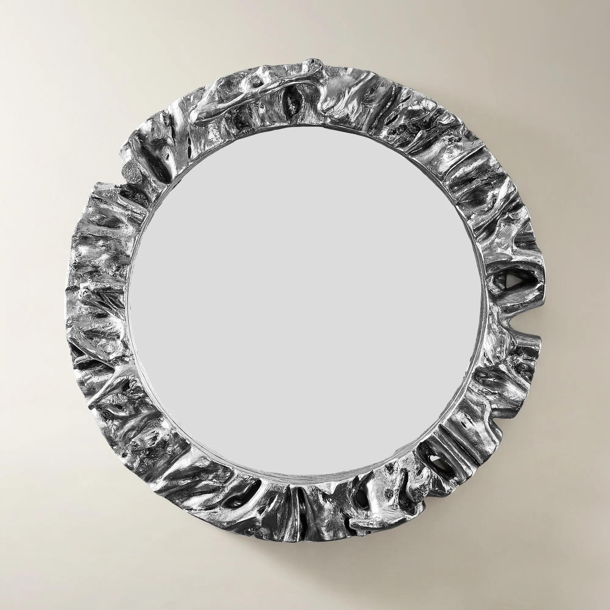 Sequoia Wall Mirror - Silver