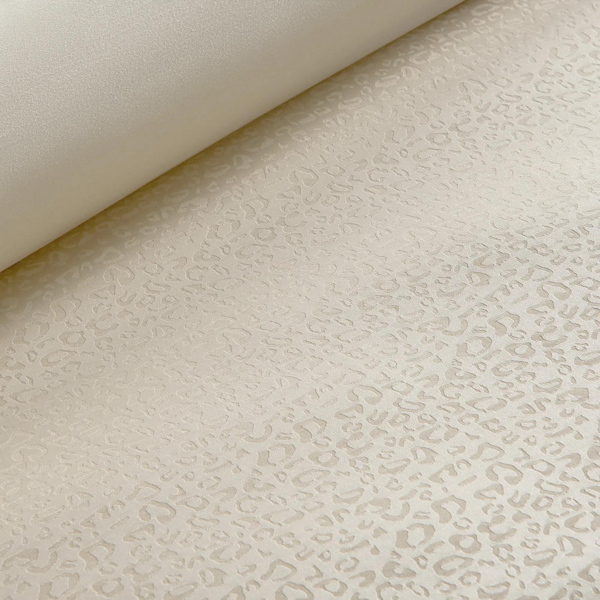 Abi Leopard Bedding Set - Soft Nude