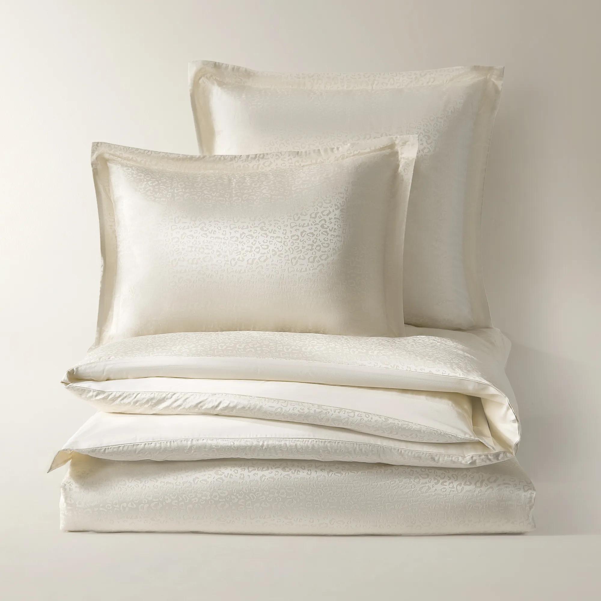 Abi Leopard Bedding Set - Soft Nude