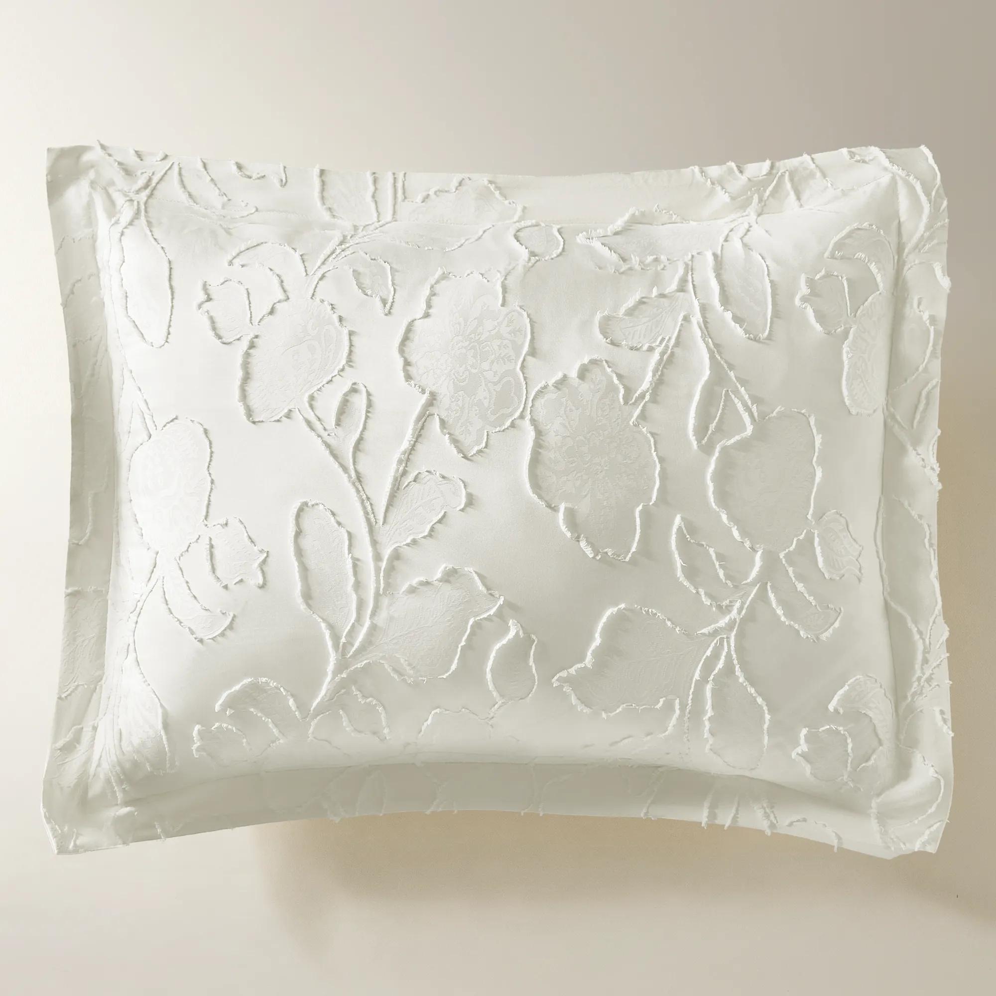 Cosette Textured Jacquard Bedding Set - Ivory