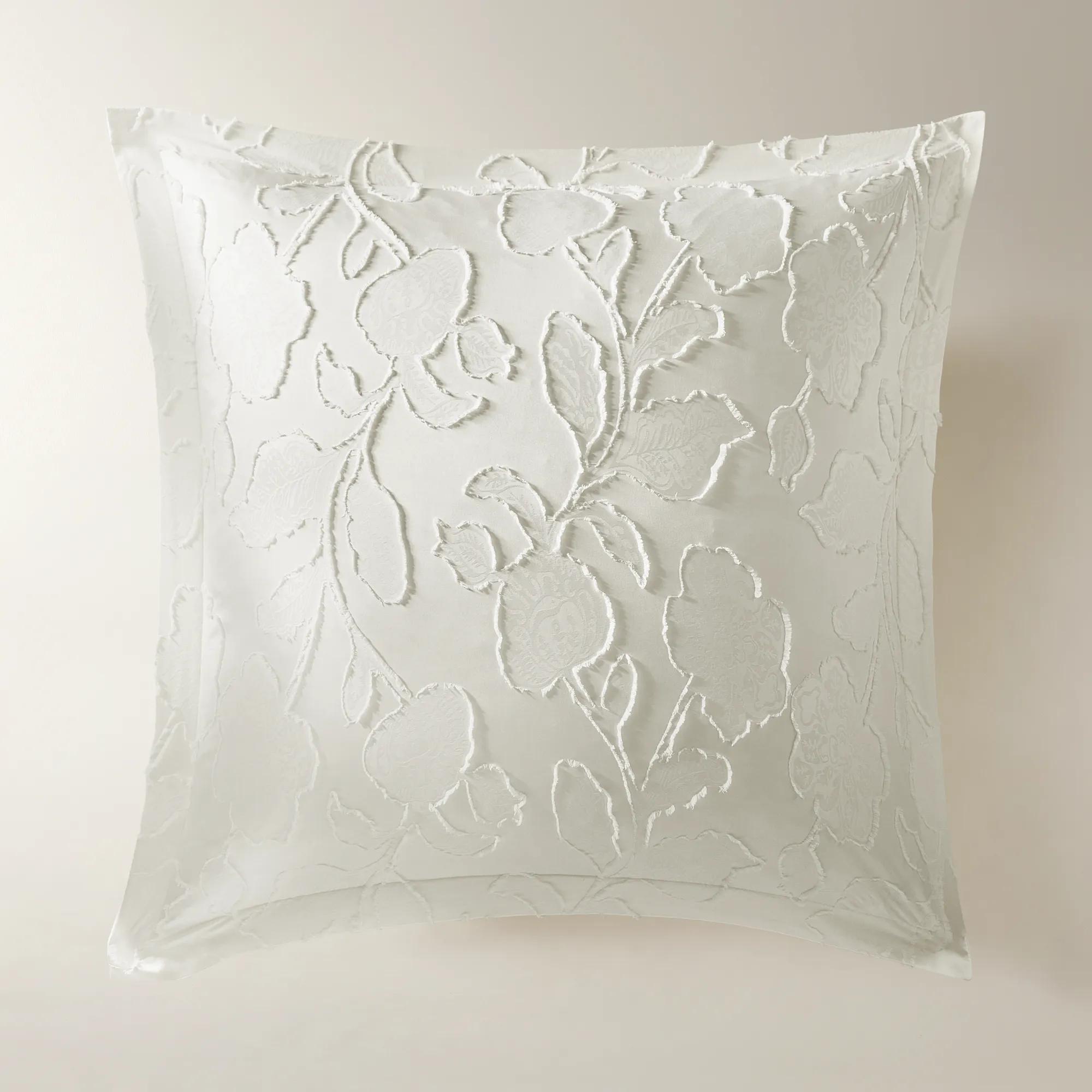 Cosette Textured Jacquard Bedding Set - Ivory