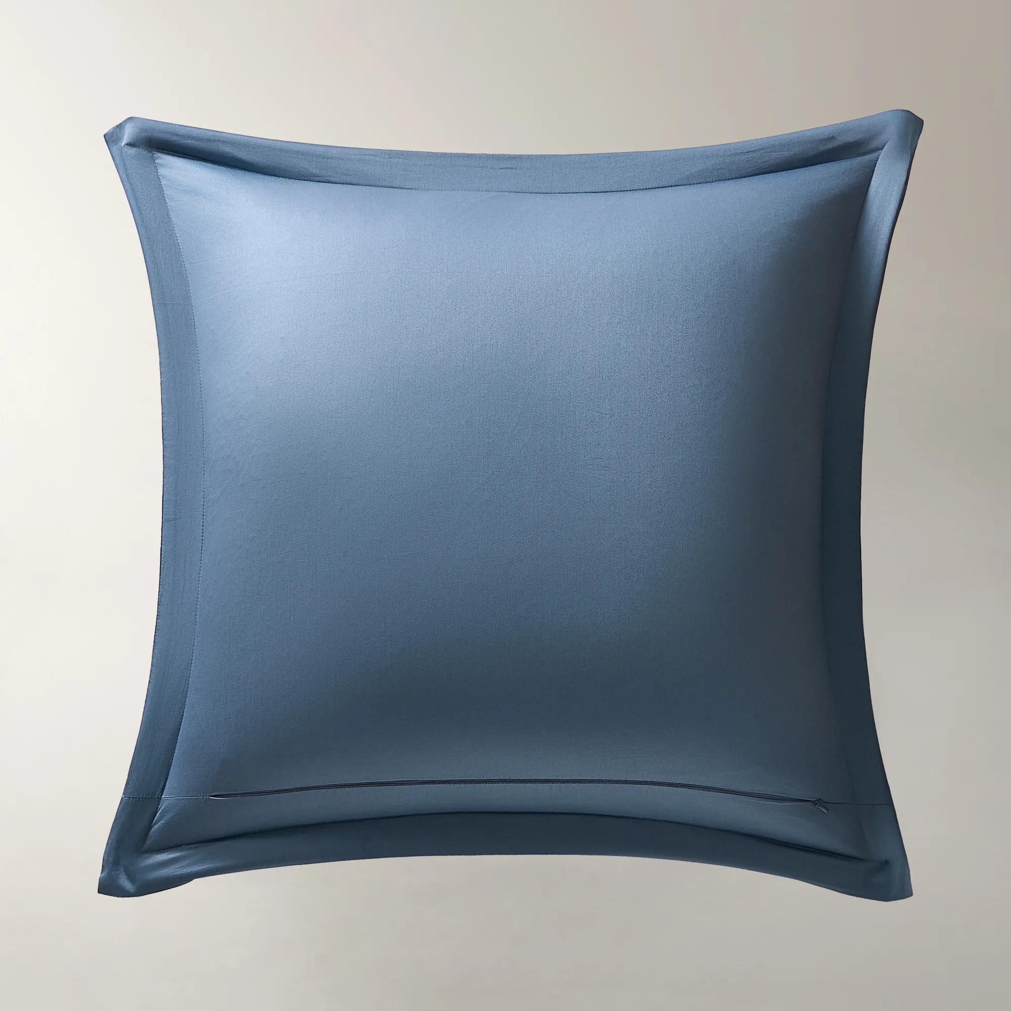 Leopard Corduroy Velvet Bedding Set - Dusty Blue
