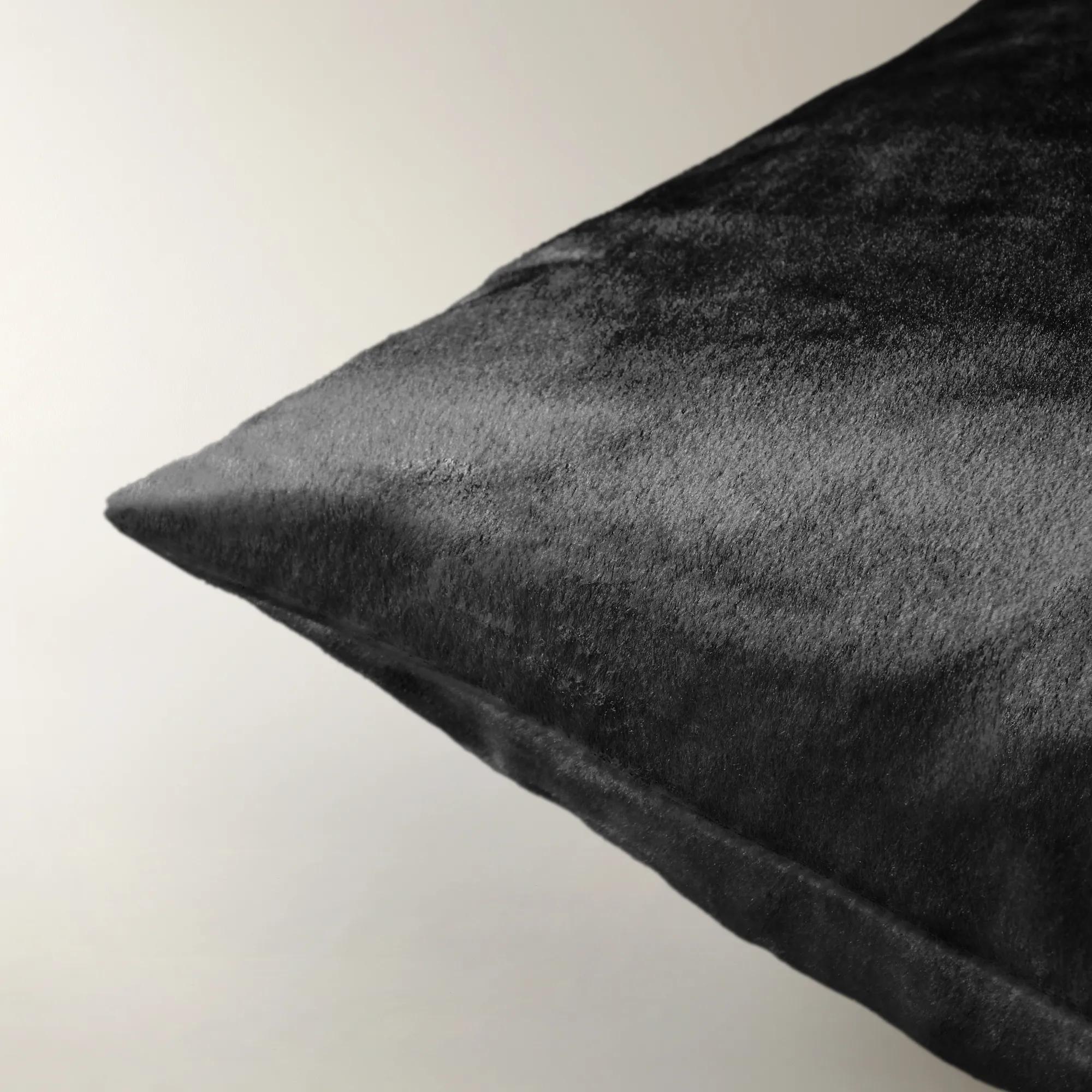 Parfum Bottle Pillow 20" - Black
