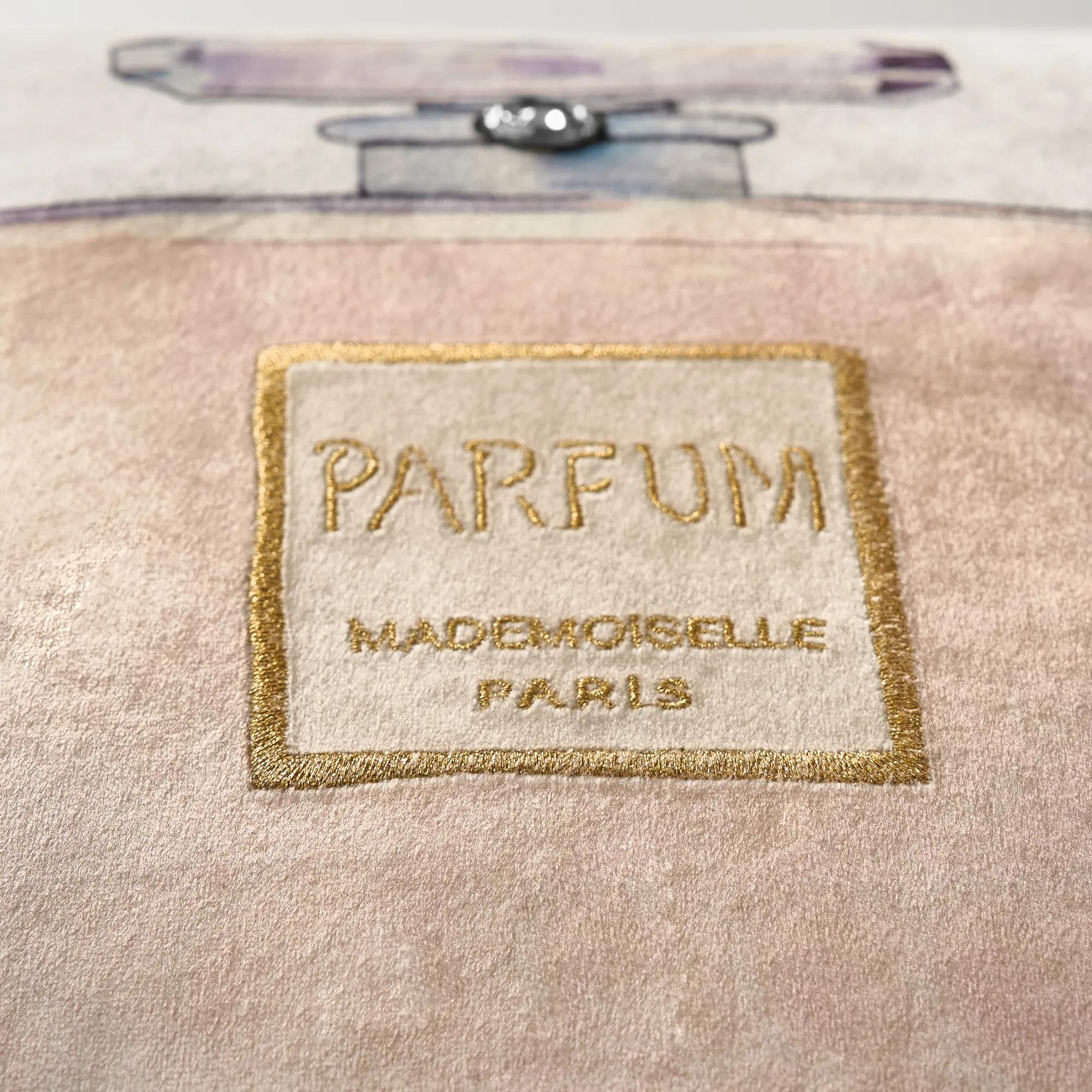 Parfum Bottle Pillow 20" - White