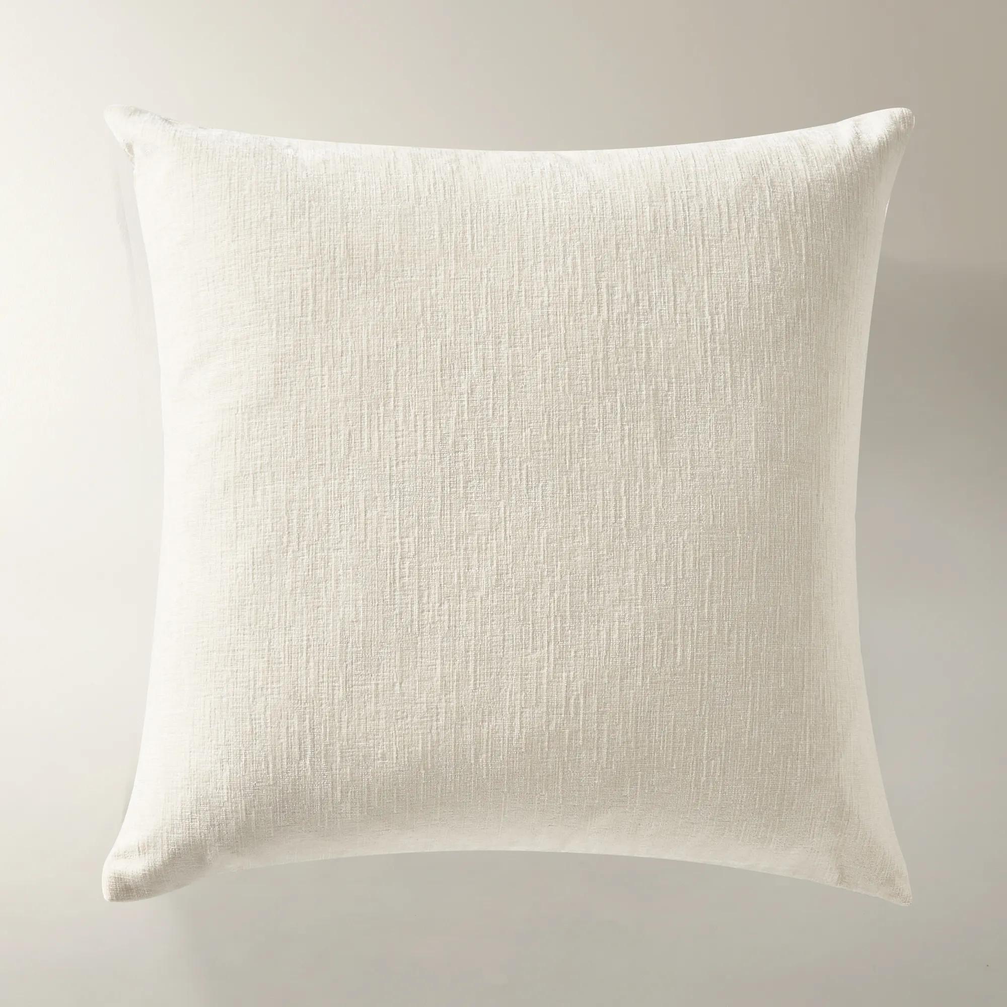 Jael Embellished Abstract Animal Pillow 20" - Black/Ivory