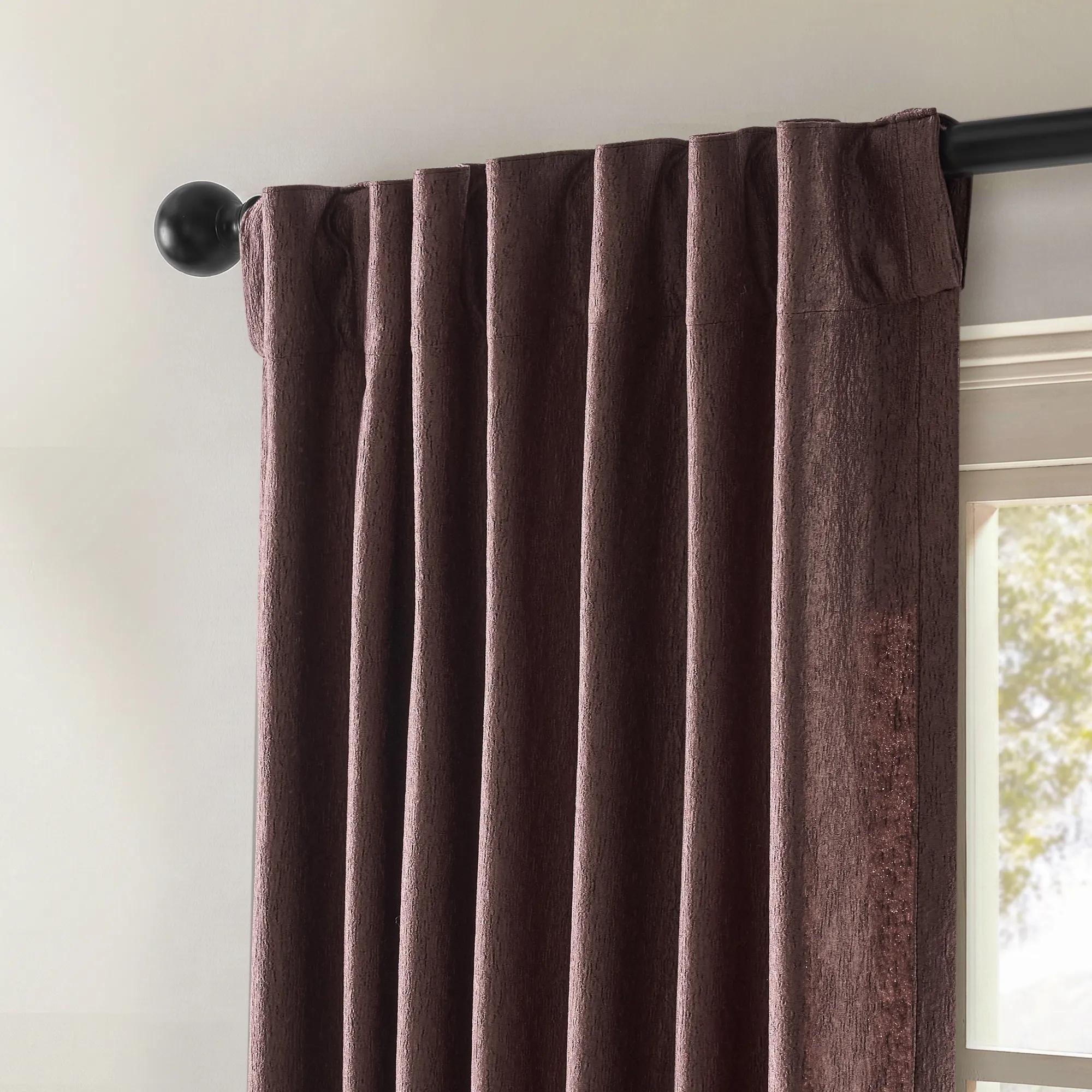 Anson Textured Curtain - Fig