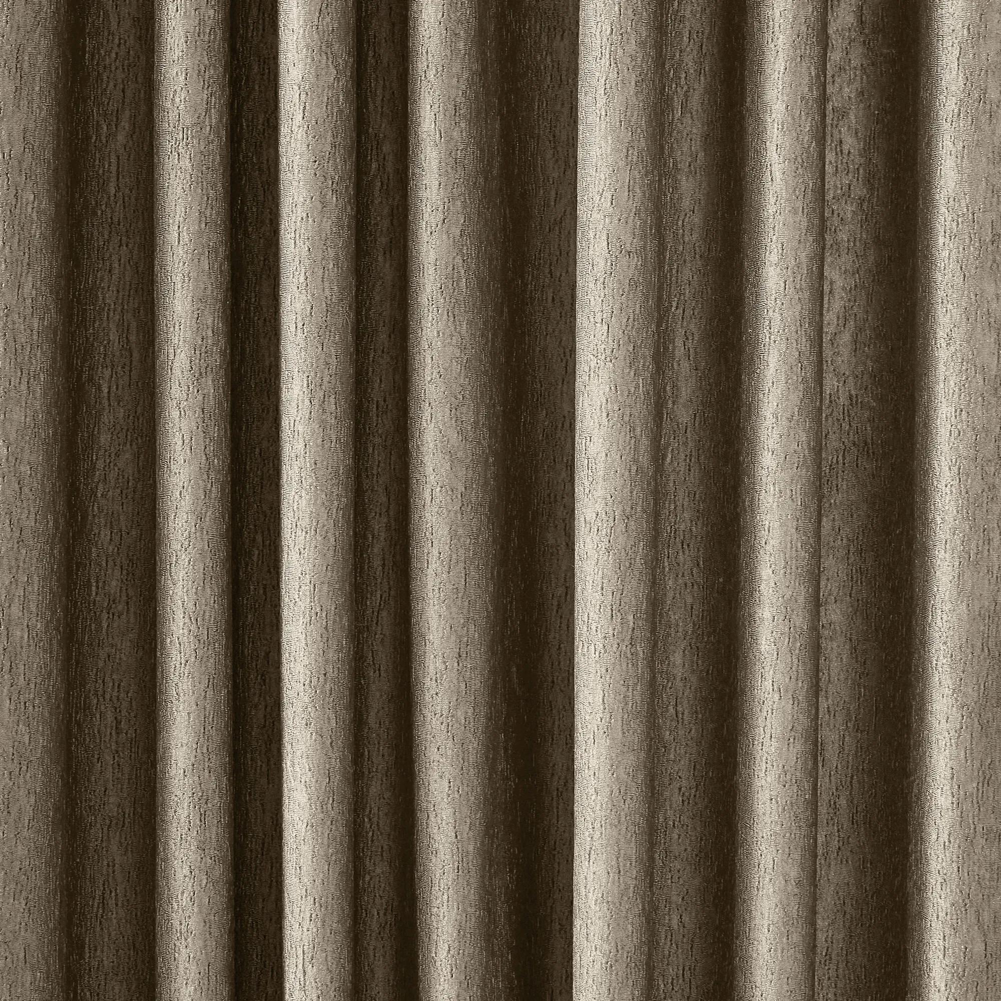 Anson Textured Curtain - Taupe