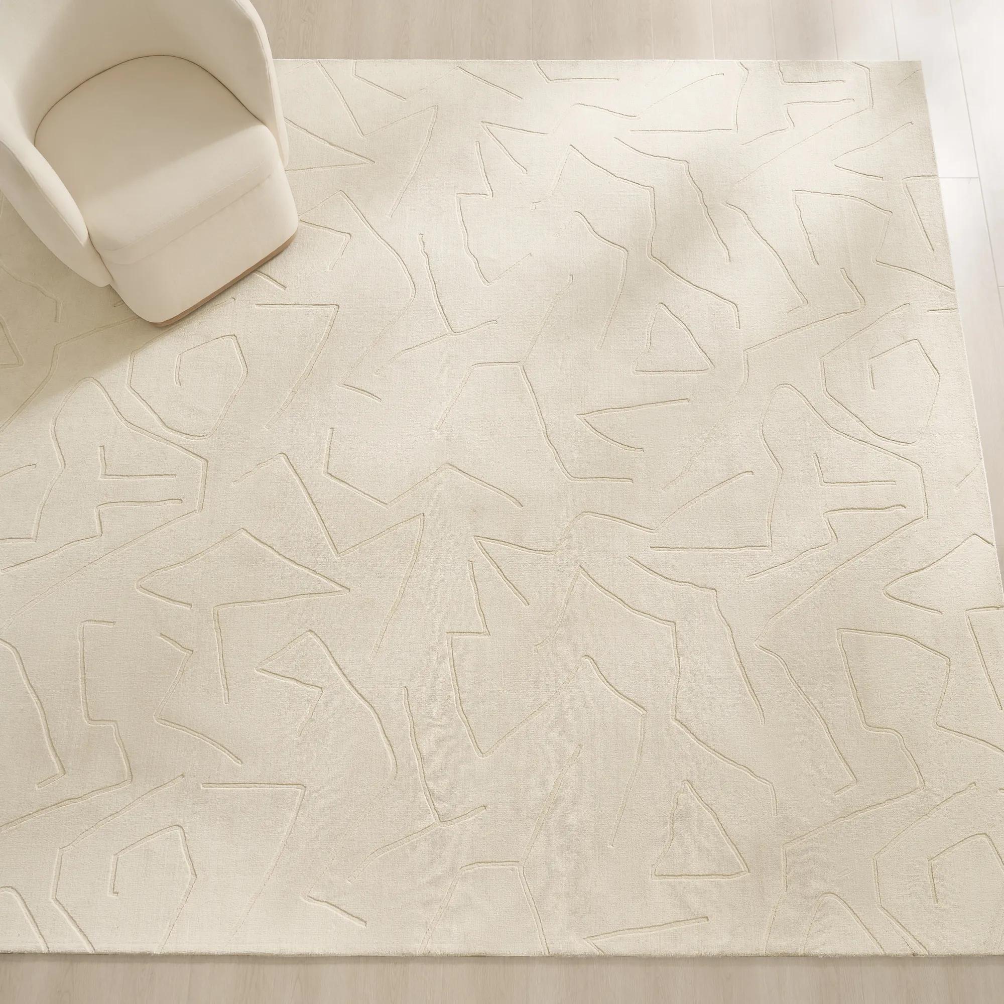 Carved Maze Rug