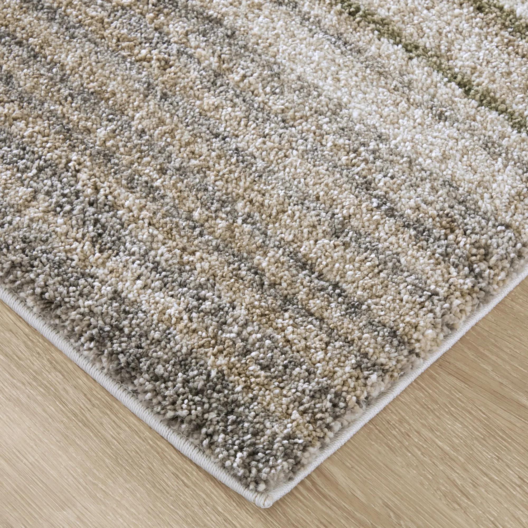 Checka Rugs - Grey/Tan/Ivory/Soft Green