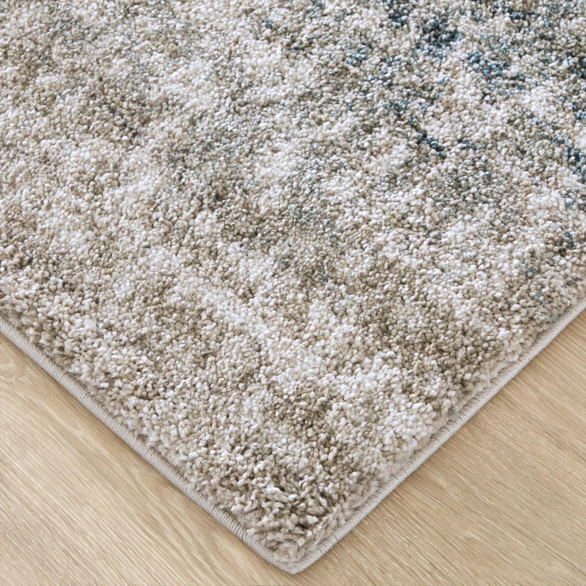 Collier Rugs - Taupe/Grey/Blue/Green