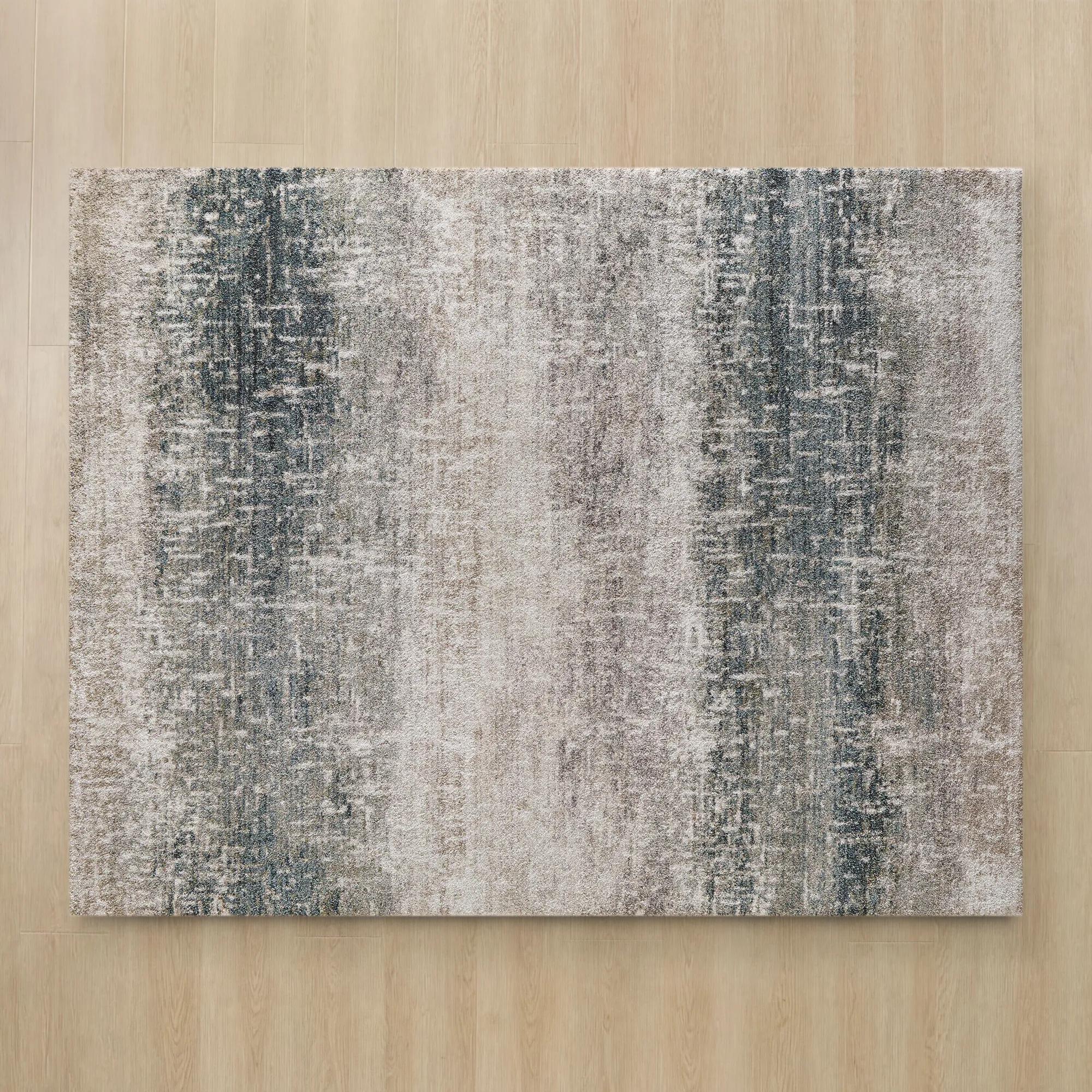Collier Rugs - Taupe/Grey/Blue/Green