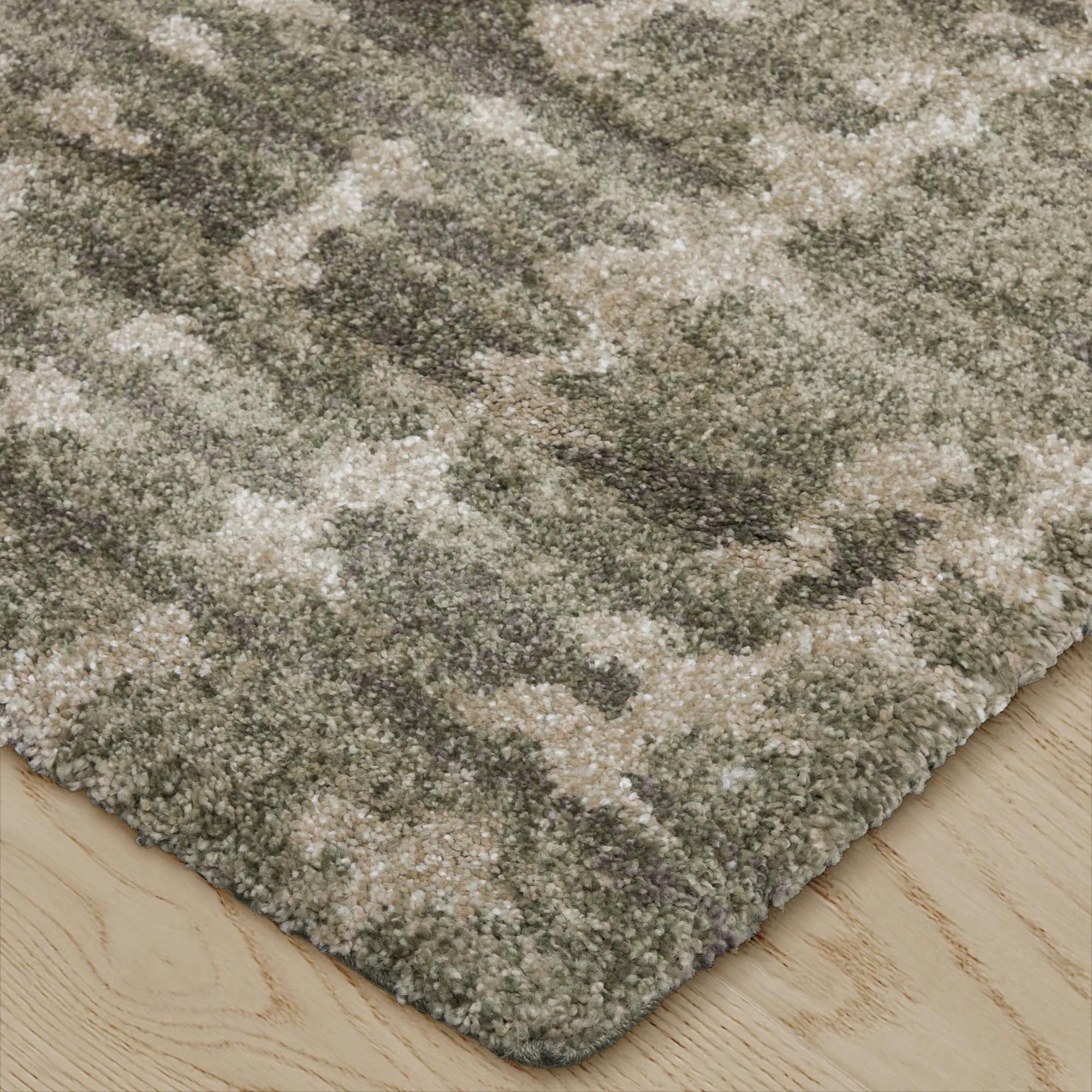 Tempo Rugs - Charcoal Grey/Beige