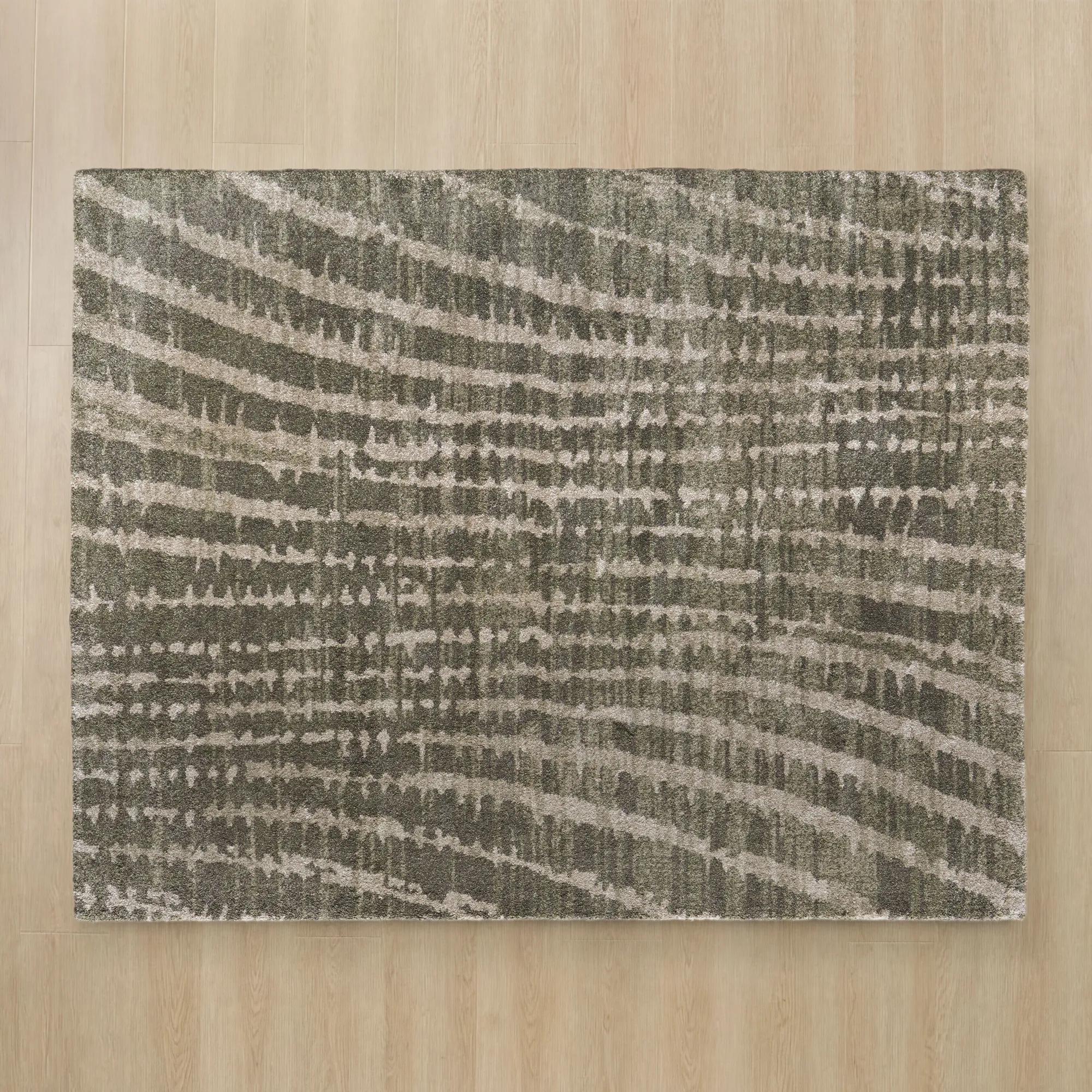 Tempo Rugs - Charcoal Grey/Beige