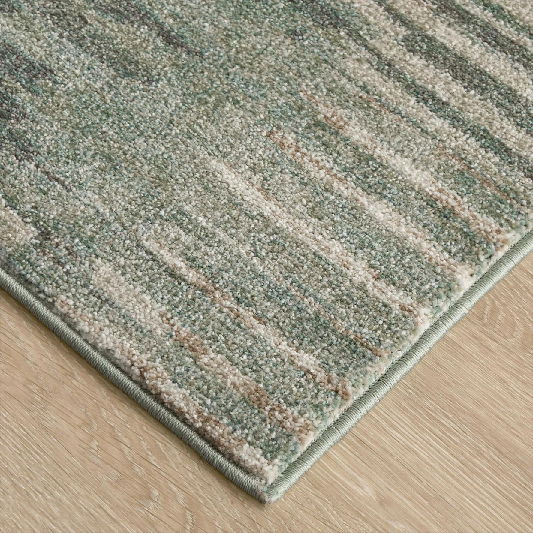 Sylvan Rugs - Smoked Olive Green/Beige