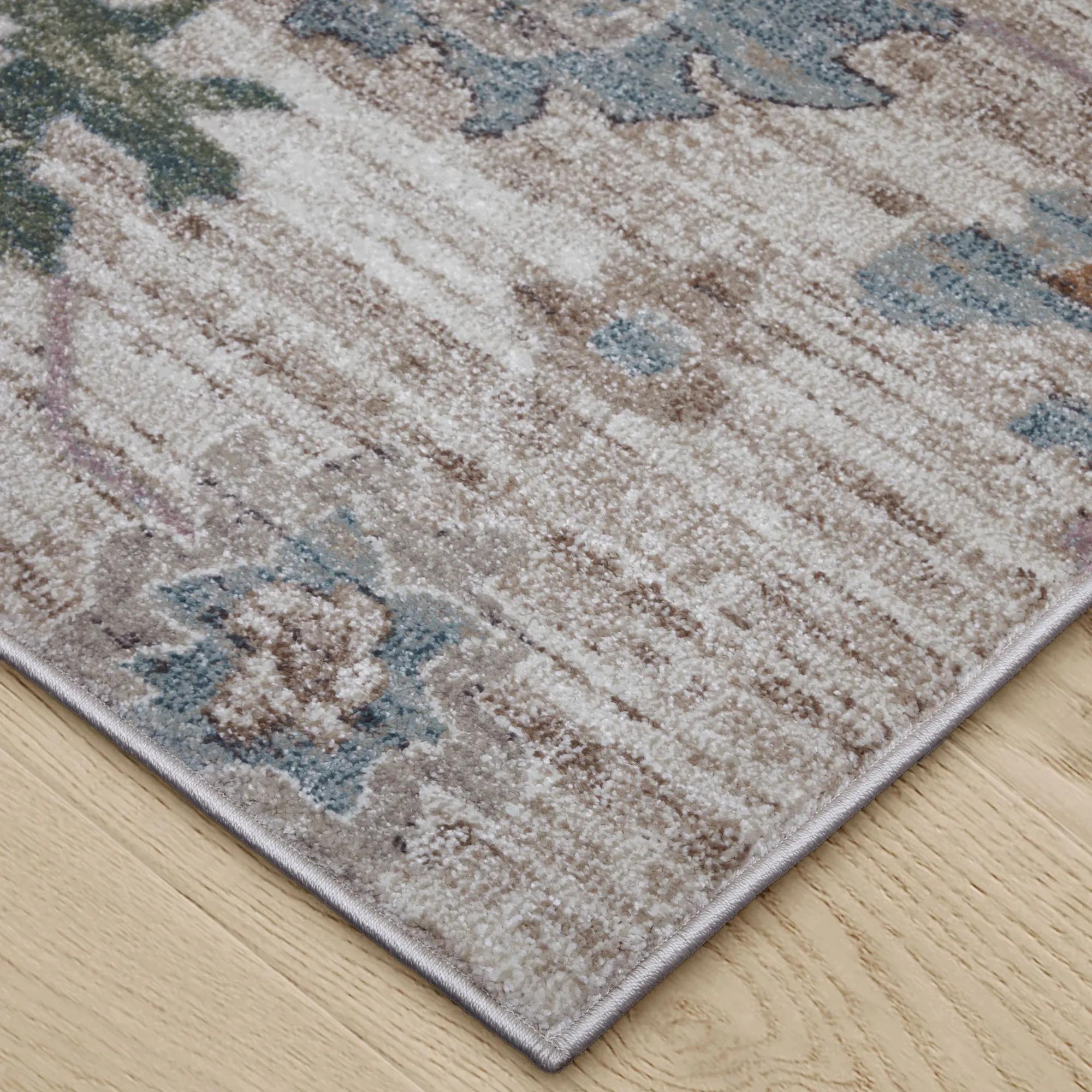 Ariella Rugs -Taupe/Ivory/Beige/Blue/Green