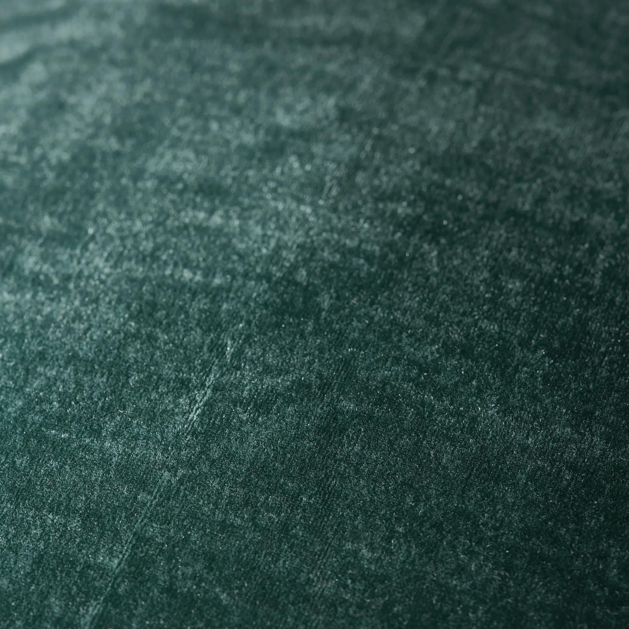 Delia Silky Velvet Pillow 20" - Deep Teal