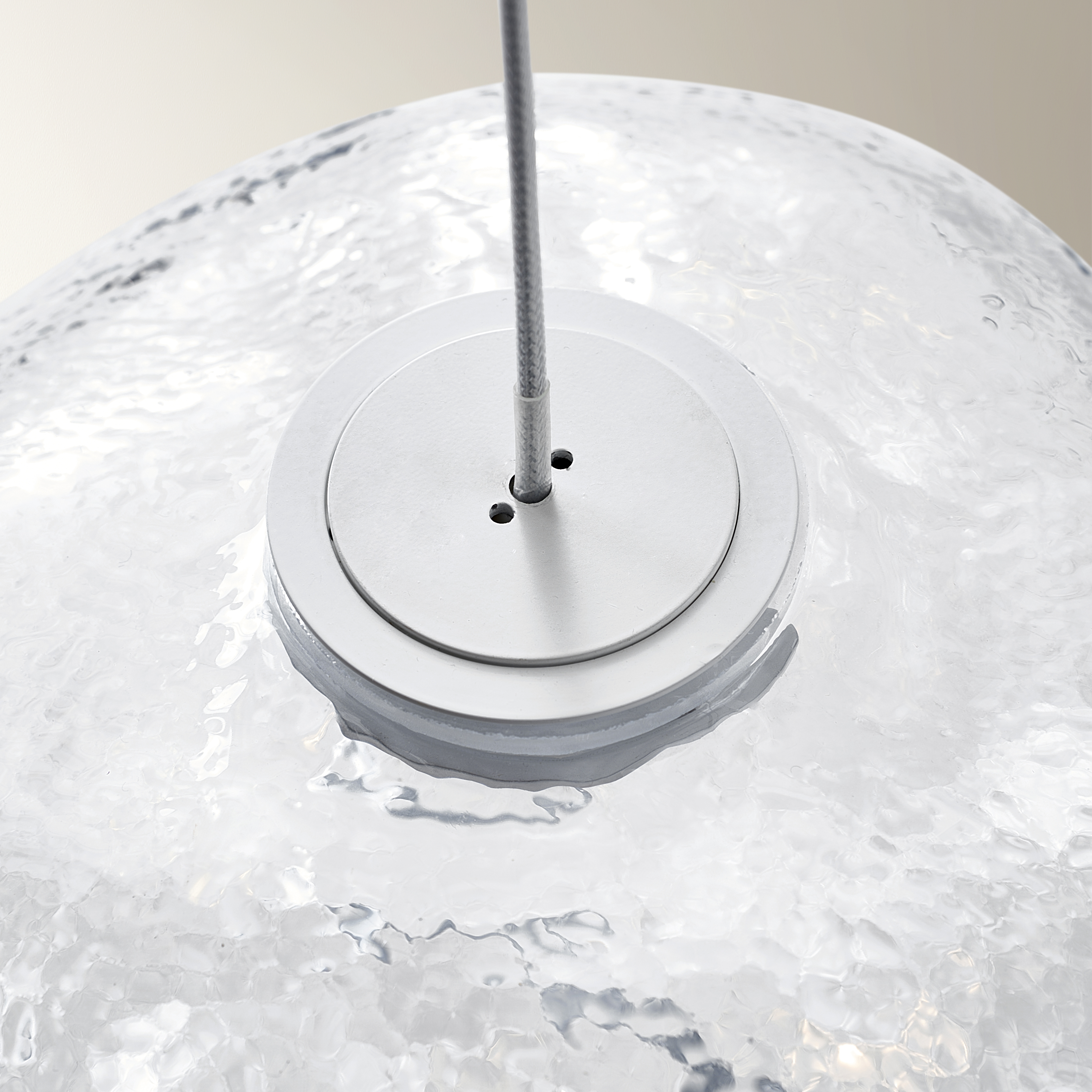 Nuvola Glass Globe Chandelier 47"