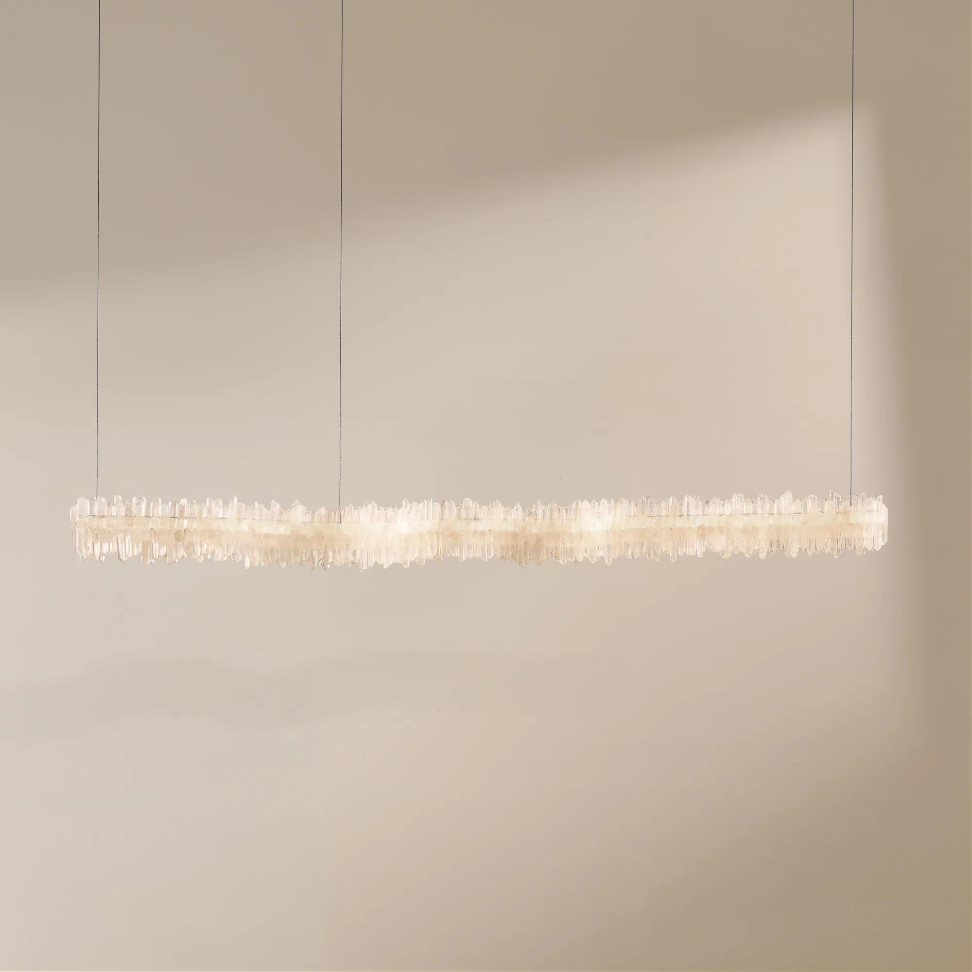 Stella Quartz LED Chandelier 47.25"