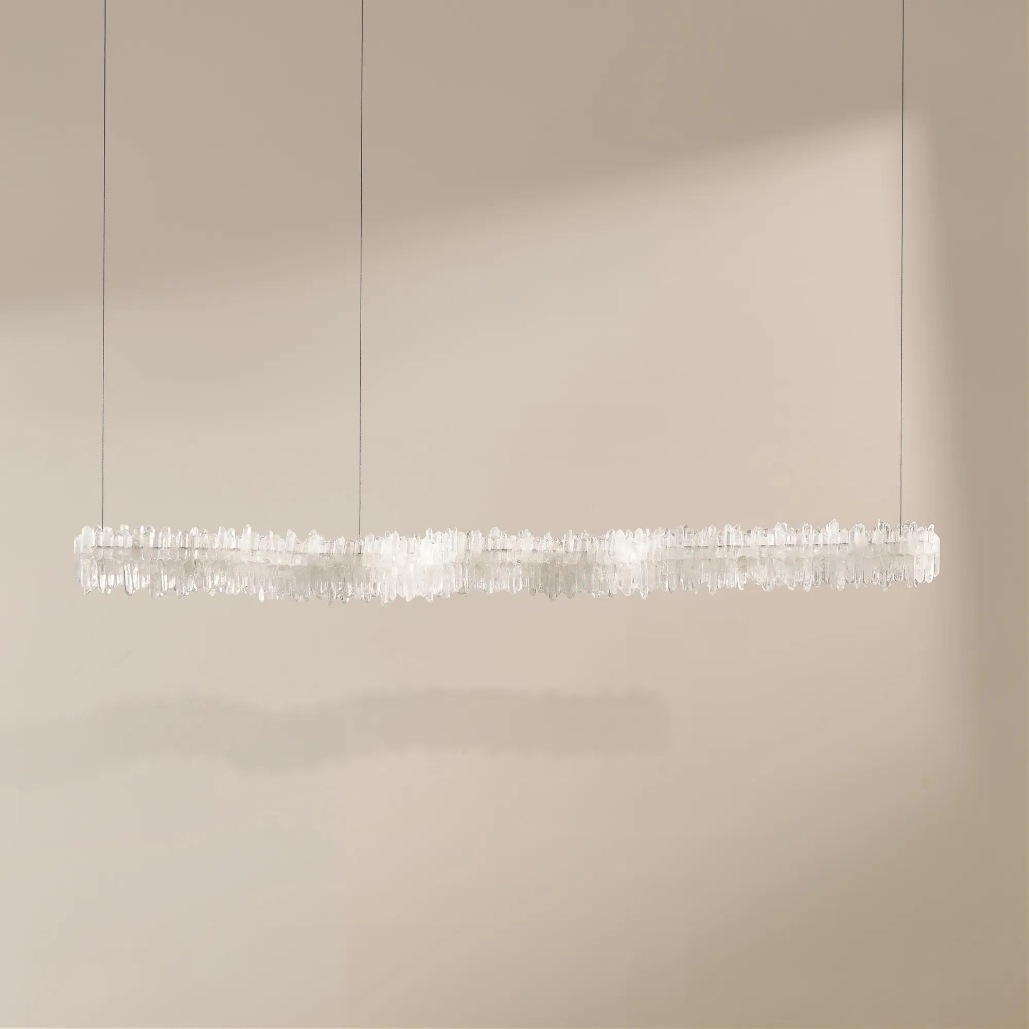 Stella Quartz LED Chandelier 47.25"