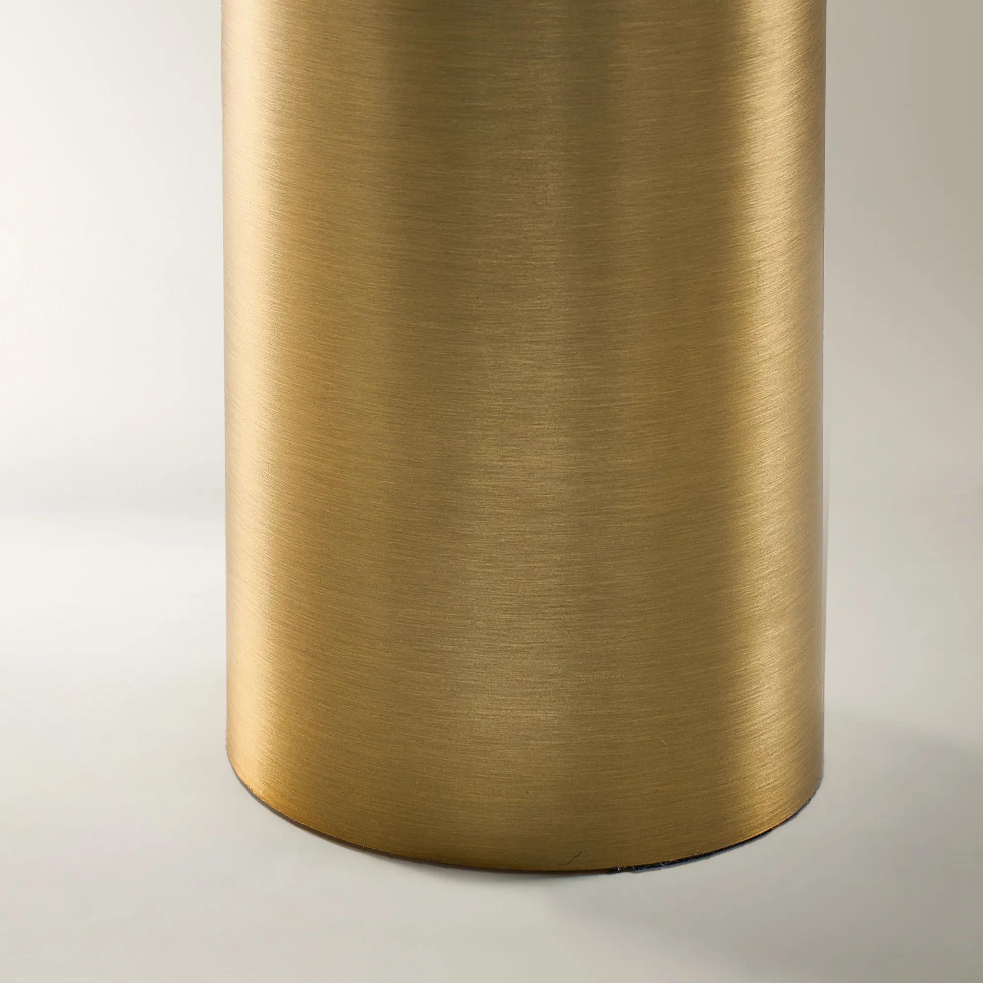 Tova Table Lamp 20.5" - Brushed Brass/Black