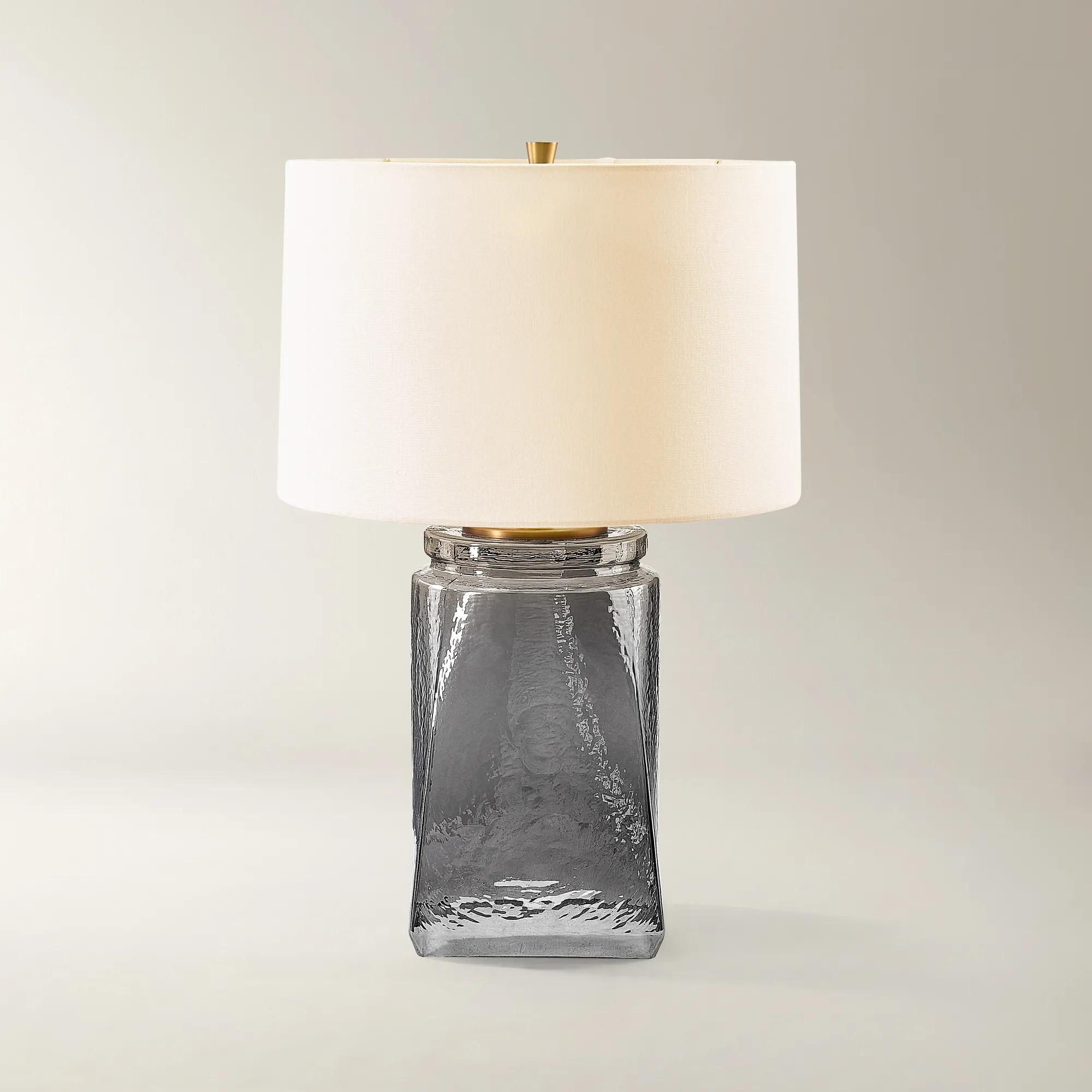 Rumi Reflective Glass Table Lamp