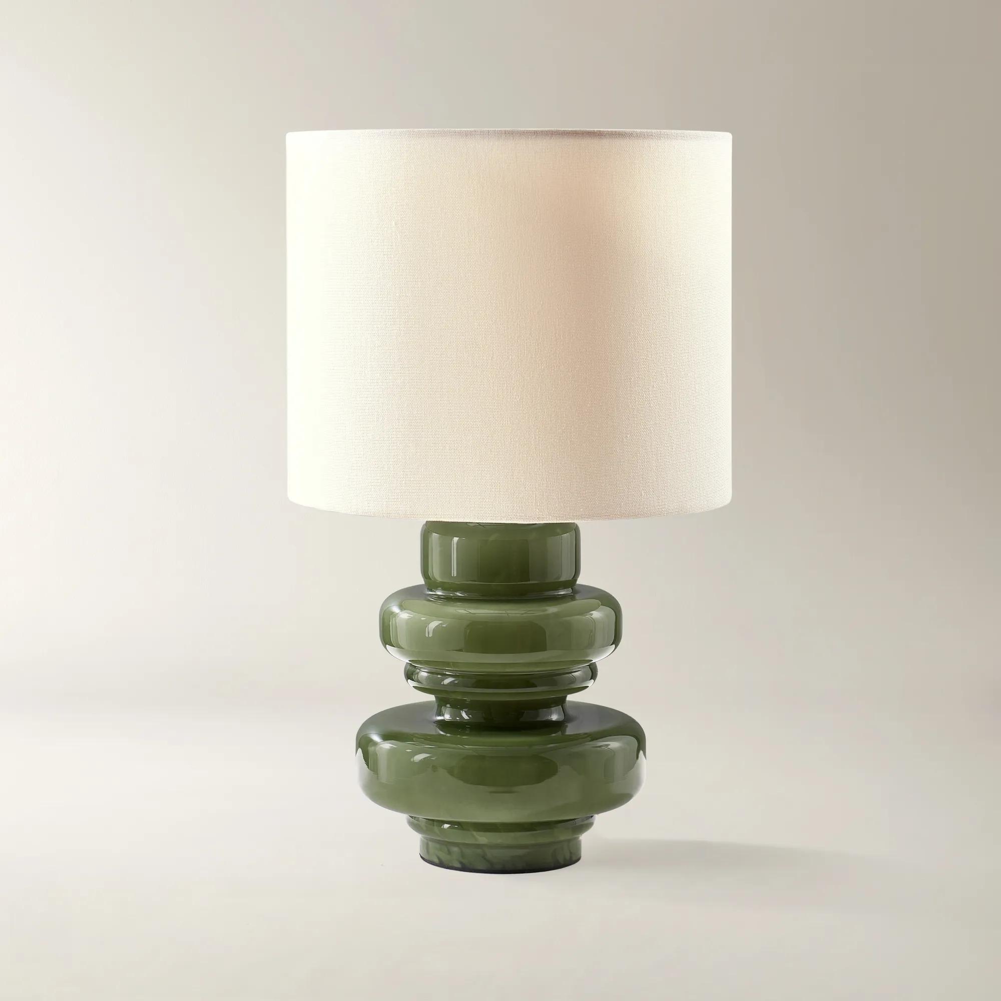 Edin Glass Table Lamp - Pistachio