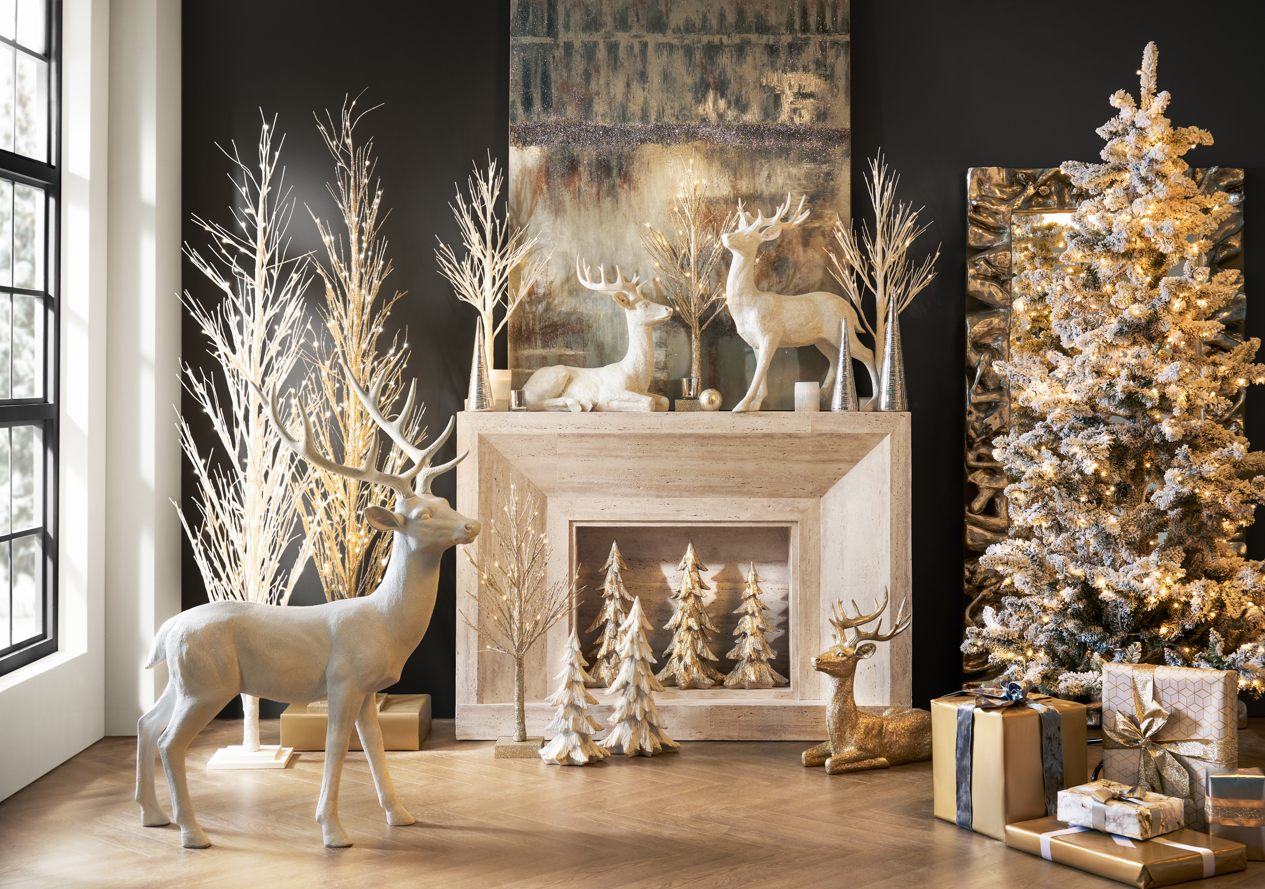 White Majestic Deer