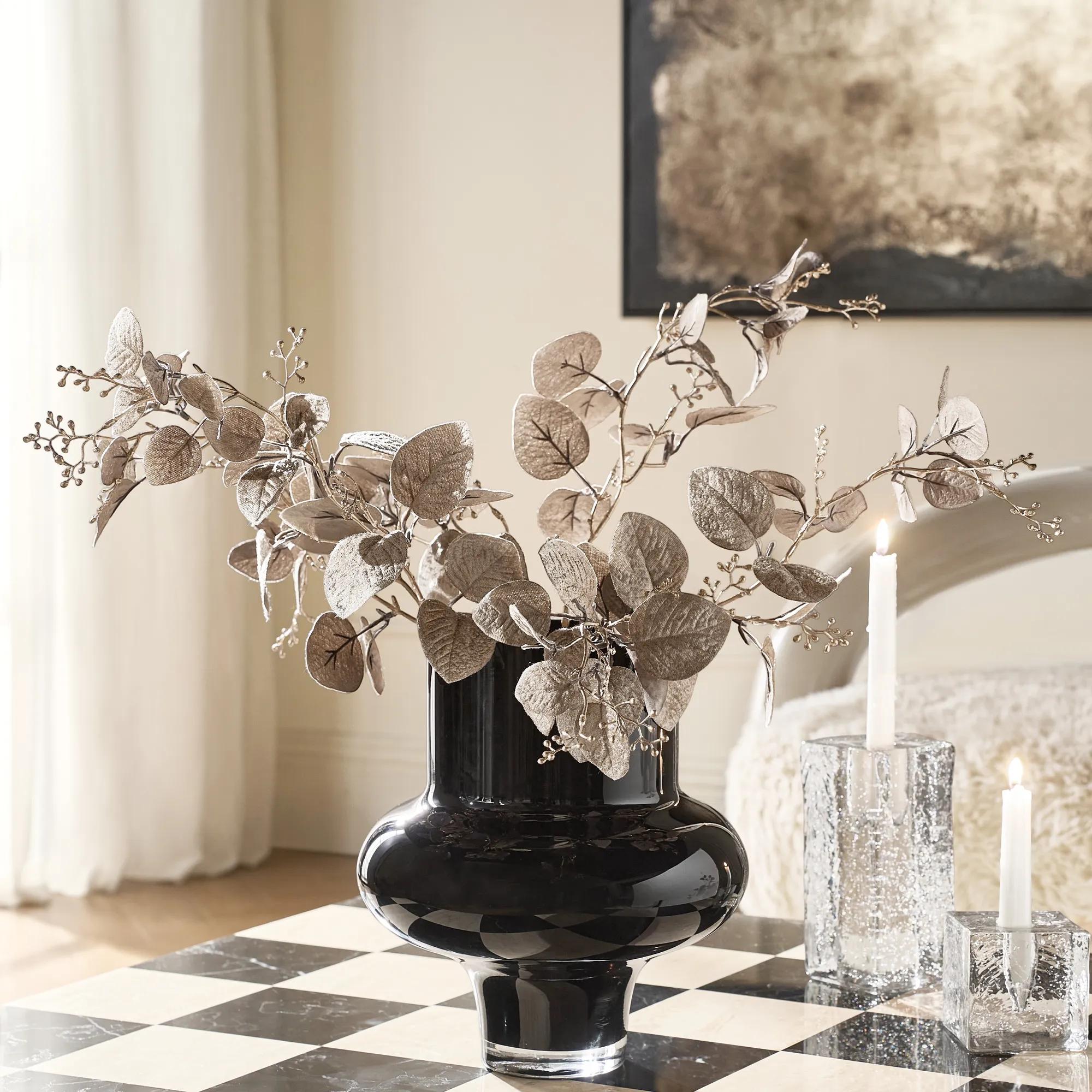 Champagne Eucalyptus Spray 32" - Set of 3