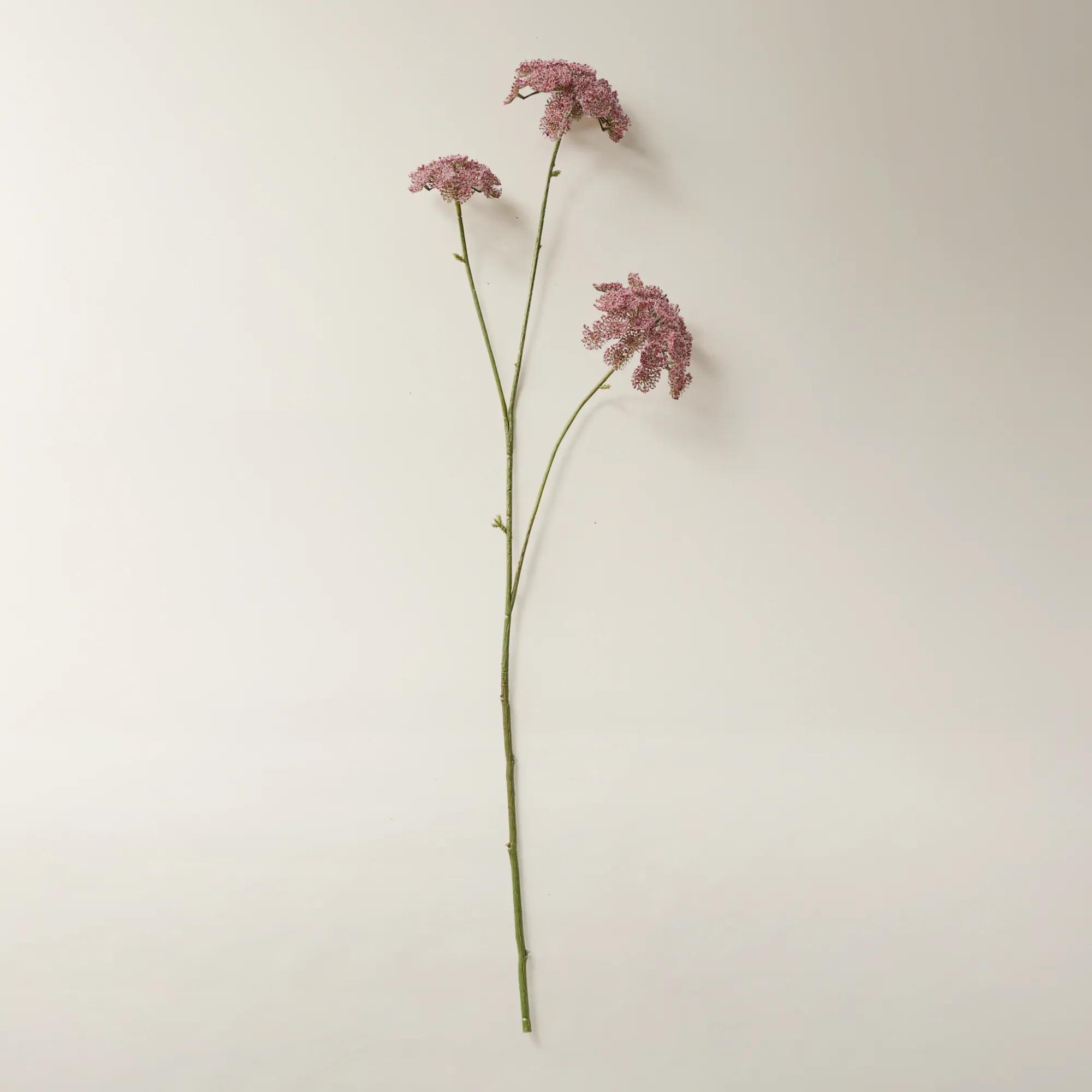 Mauve Queens Lace Stem 30.5" - Set of 3