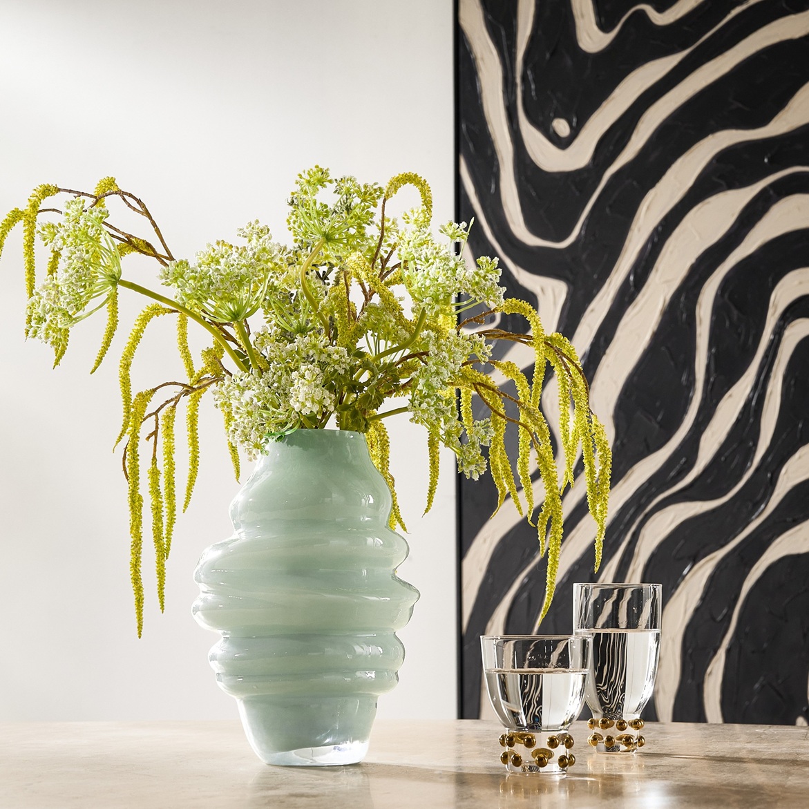 Ripple Glass Vase