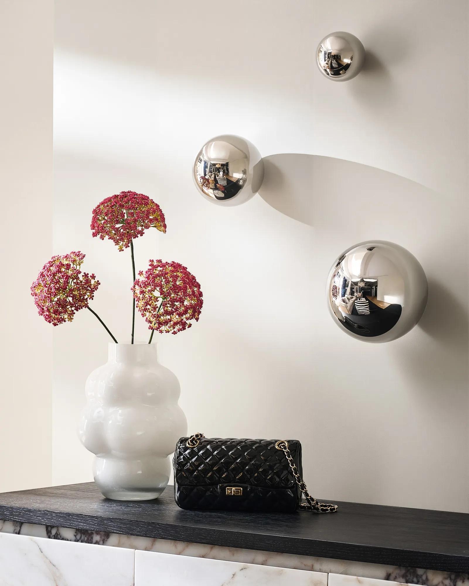 Cloud Glass Vase - White