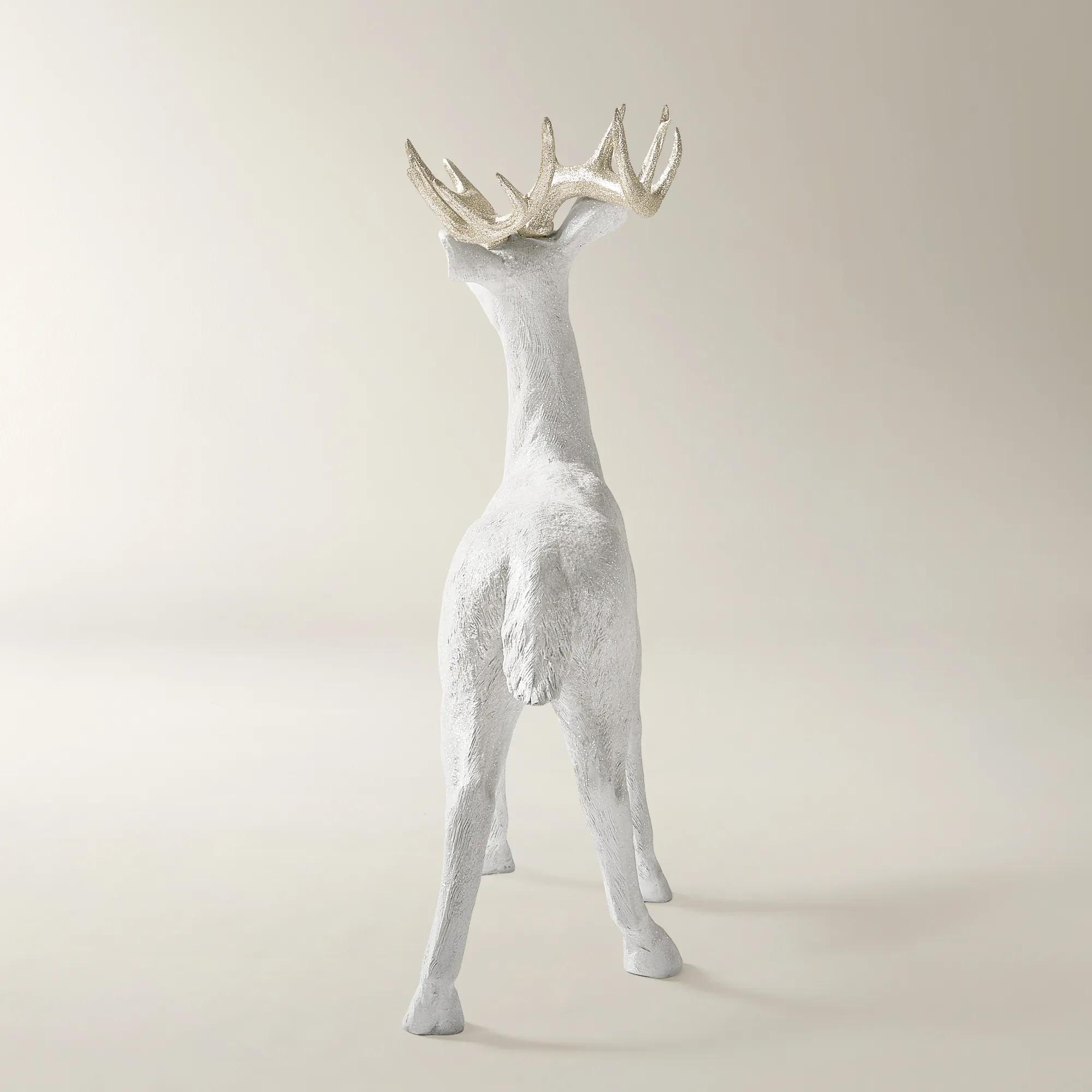 Majestic Deer White/Champagne - 22" & 32"