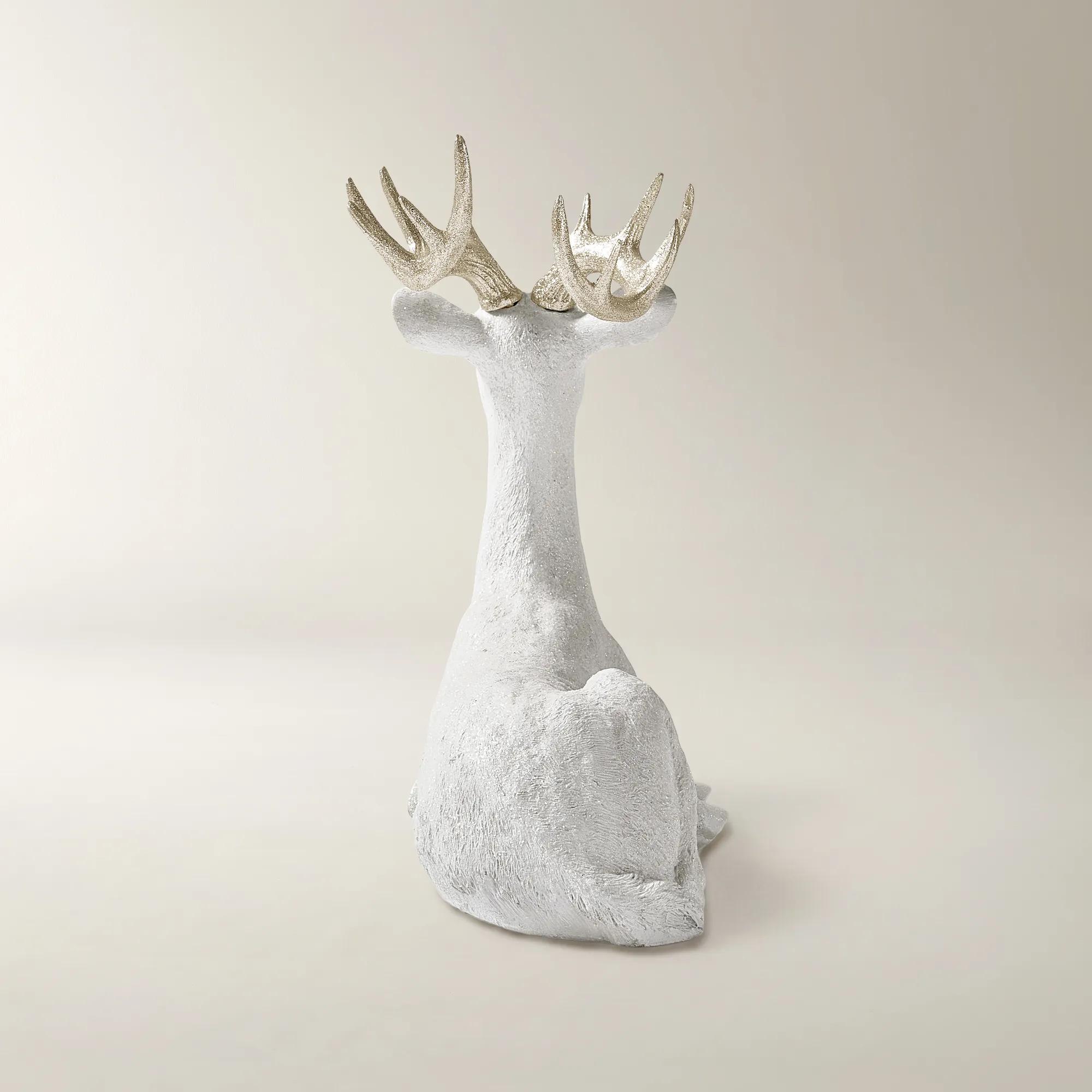 Majestic Deer White/Champagne - 22" & 32"