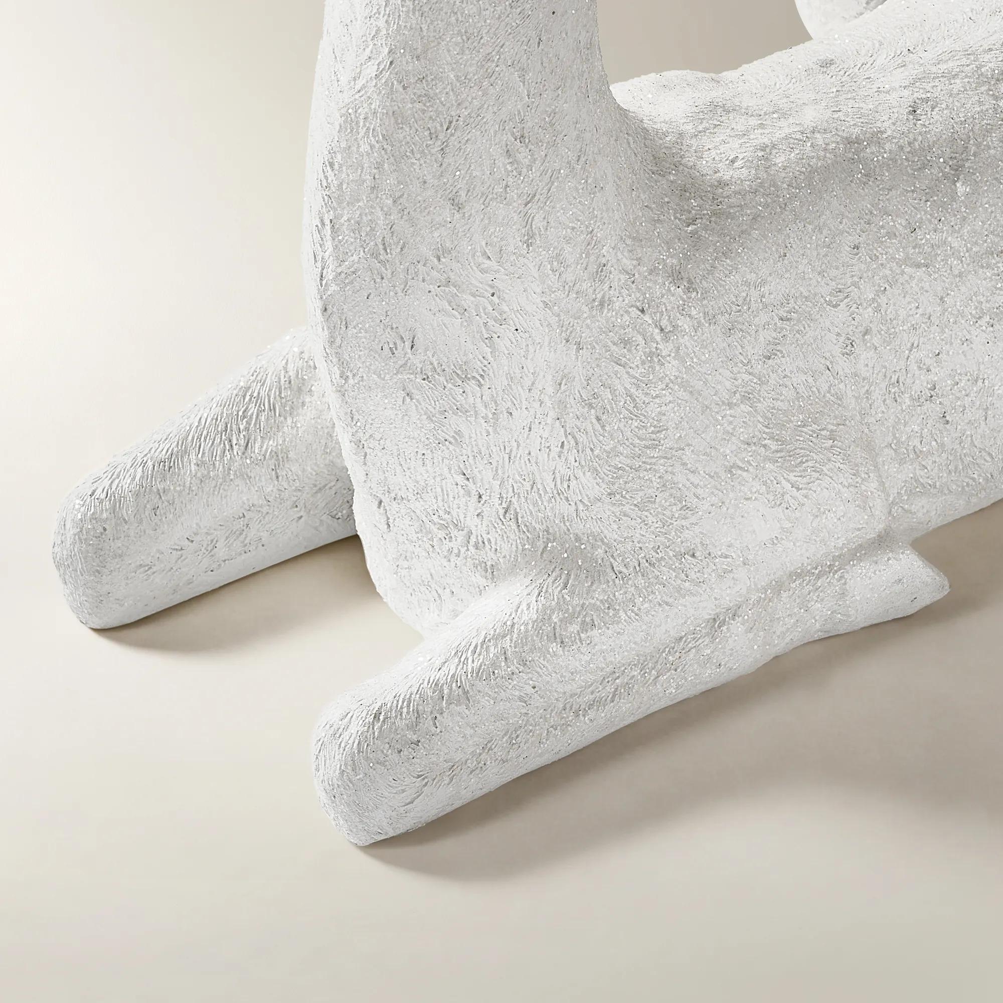 Majestic Deer White/Champagne - 22" & 32"