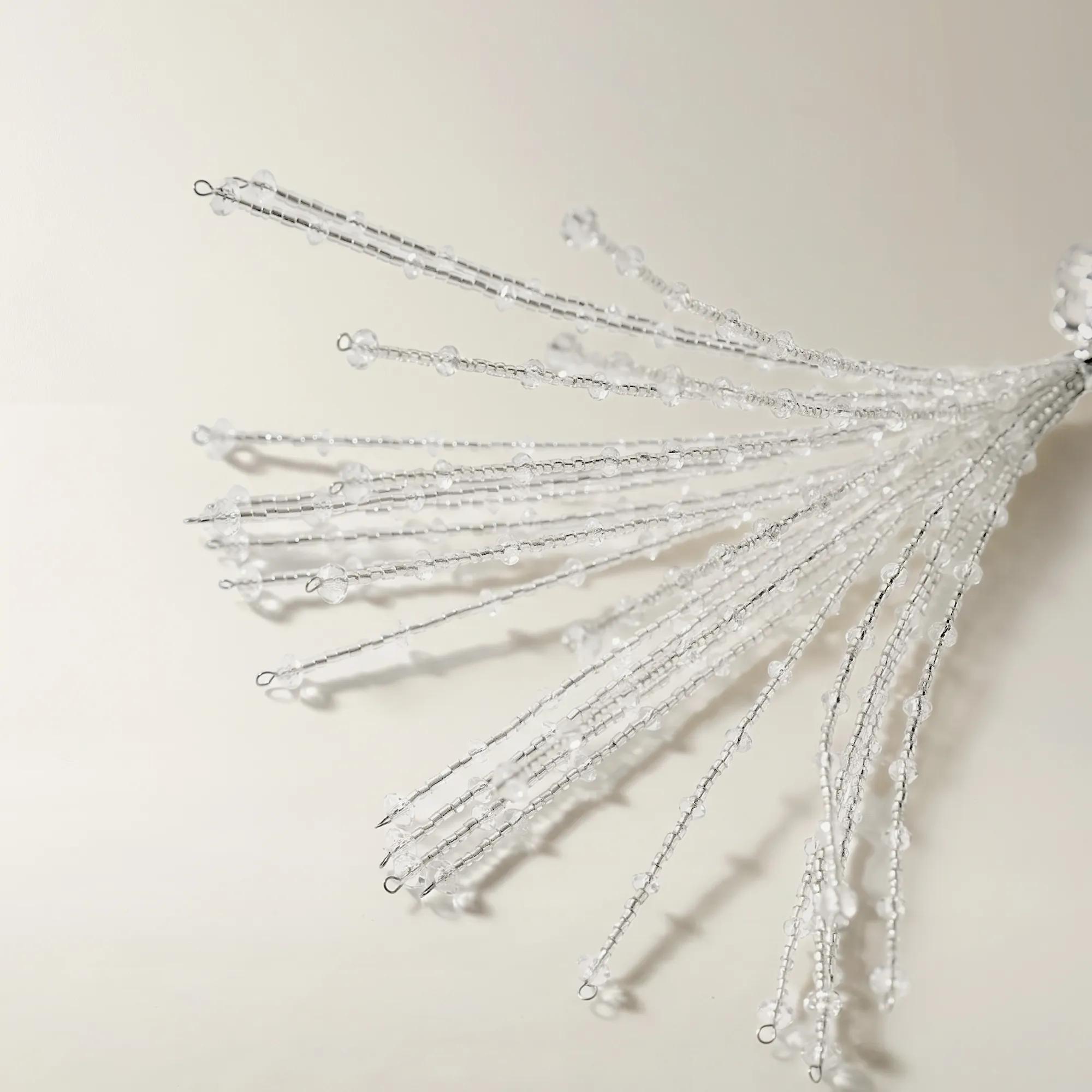 Beaded Sparkler Tree Clip - Set of 3
