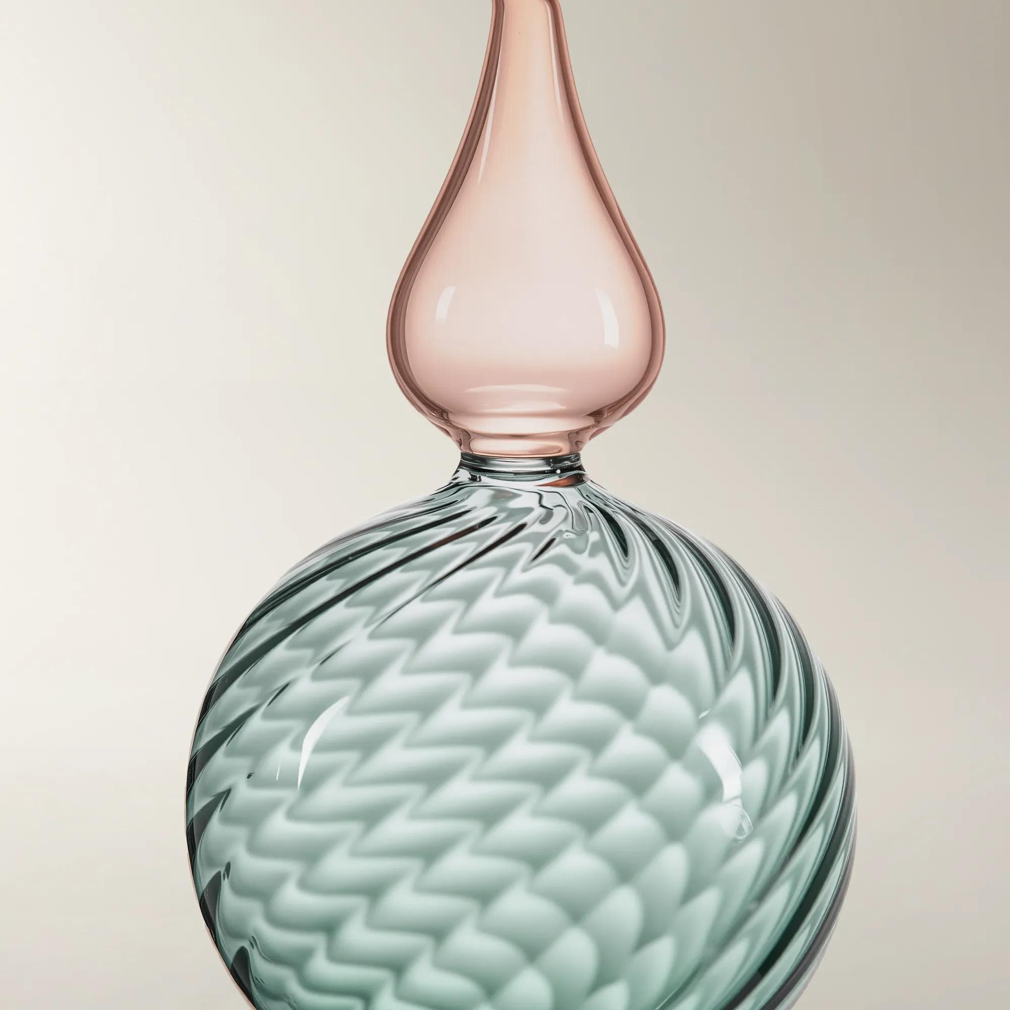 Color Pop Glass Finial Ornaments - Set of 3