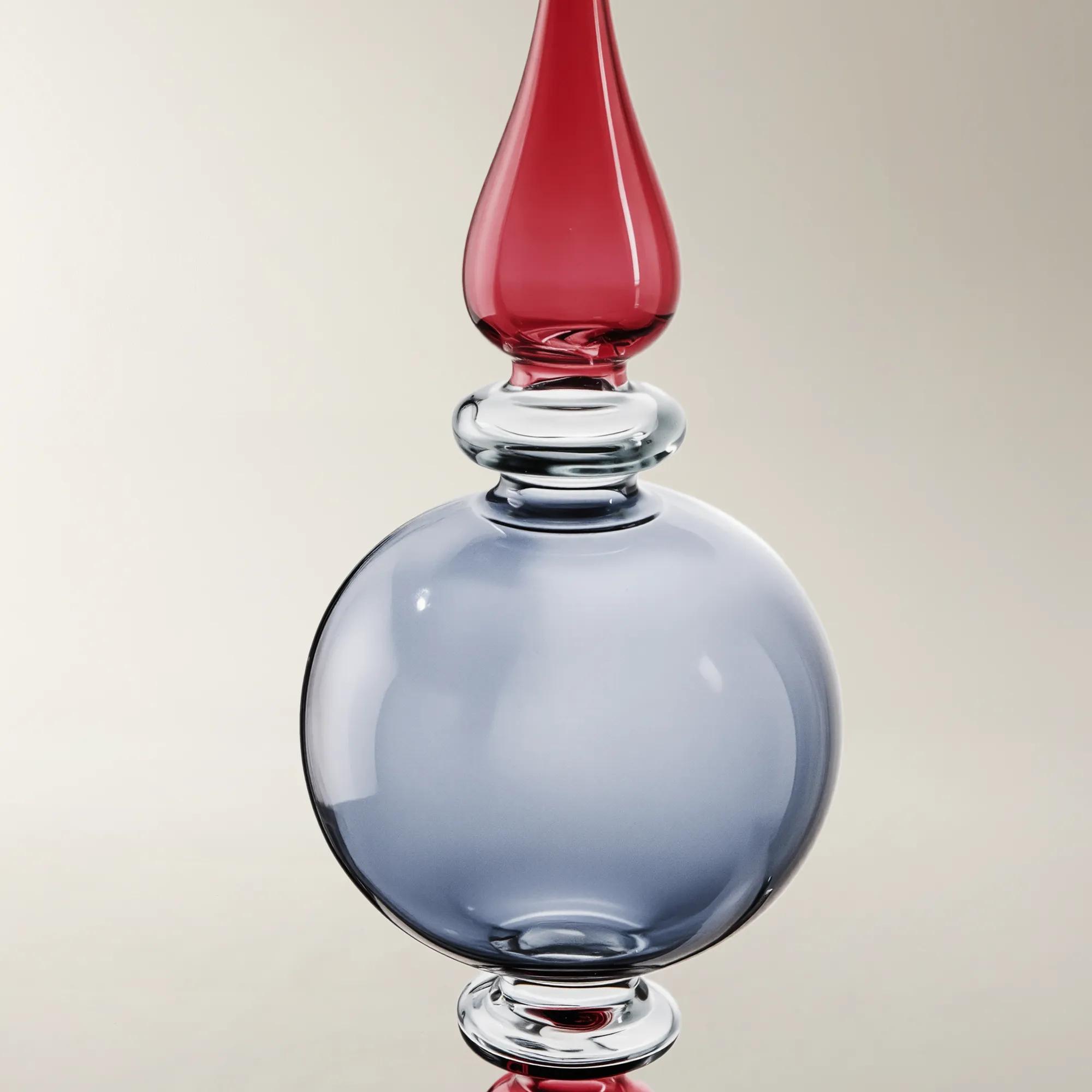 Color Pop Glass Finial Ornaments - Set of 3