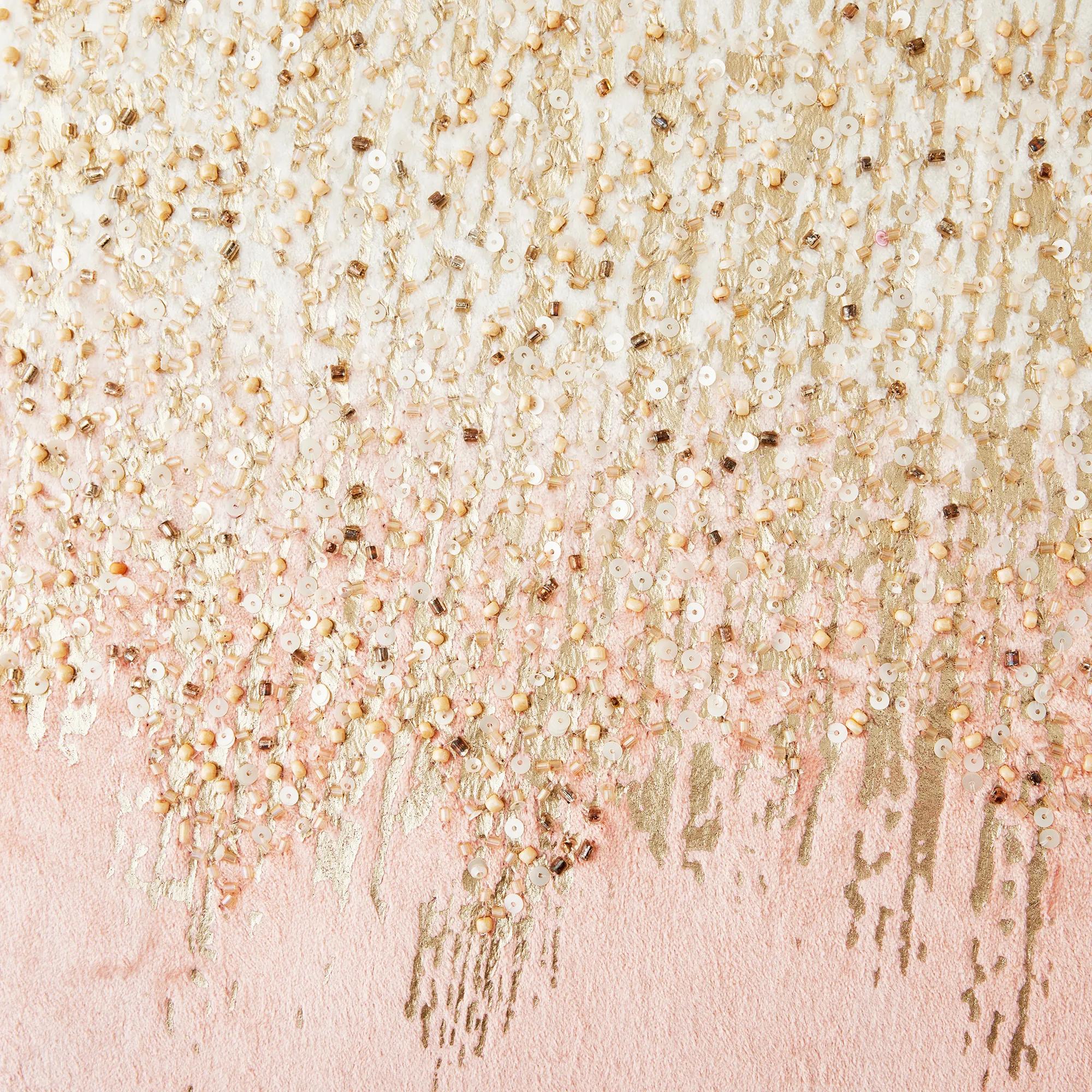 Joie De Vivre Pillow 22" - Blush