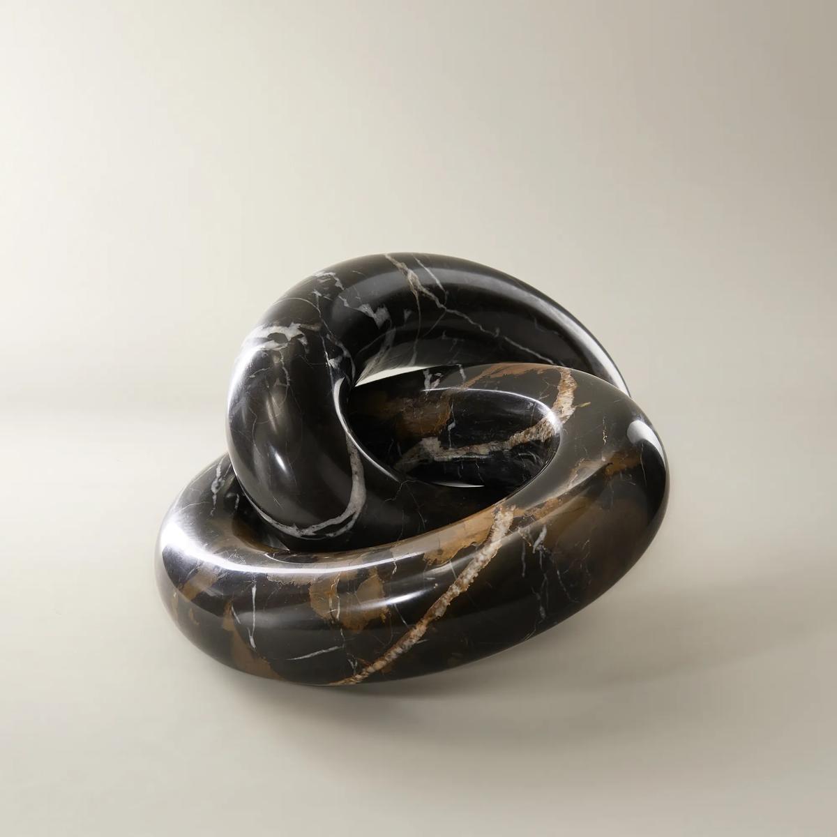 Marble Links Object - Brown