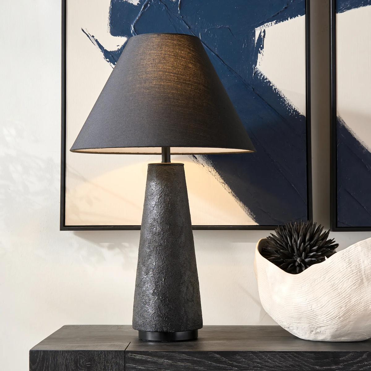 Beton Table Lamp - Black