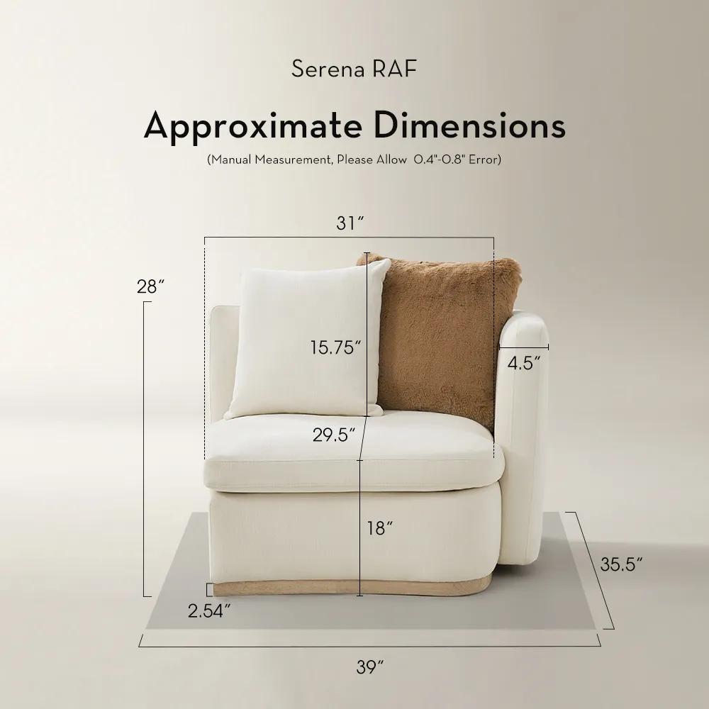 Stria Sectional Components - Bulid Your Own