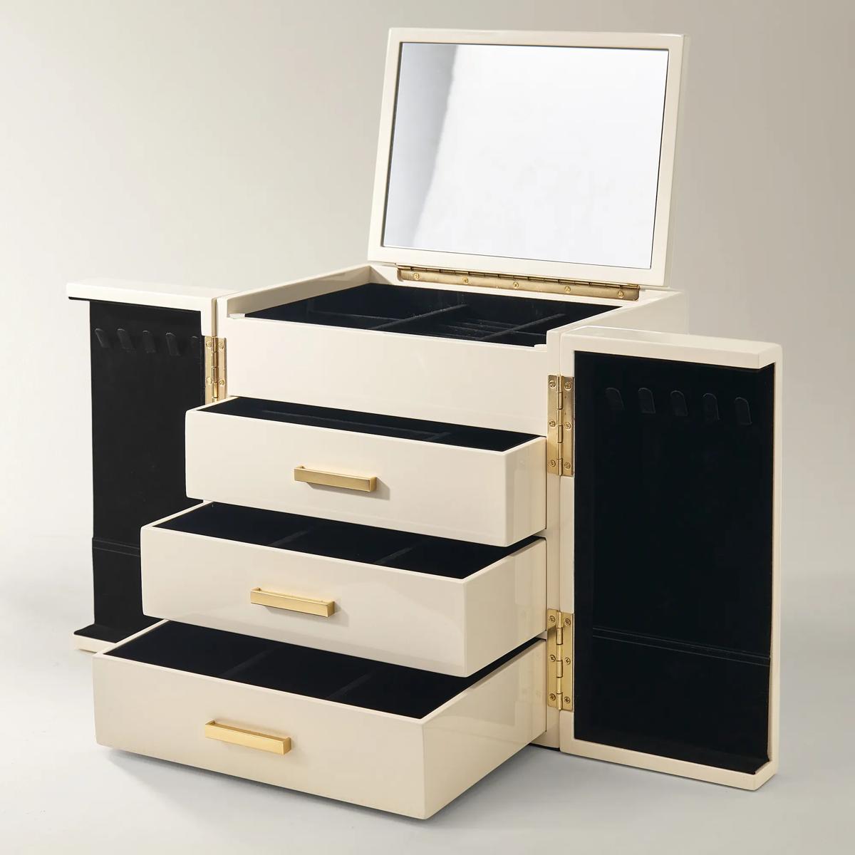 Fresco Jewelry Box - Ivory