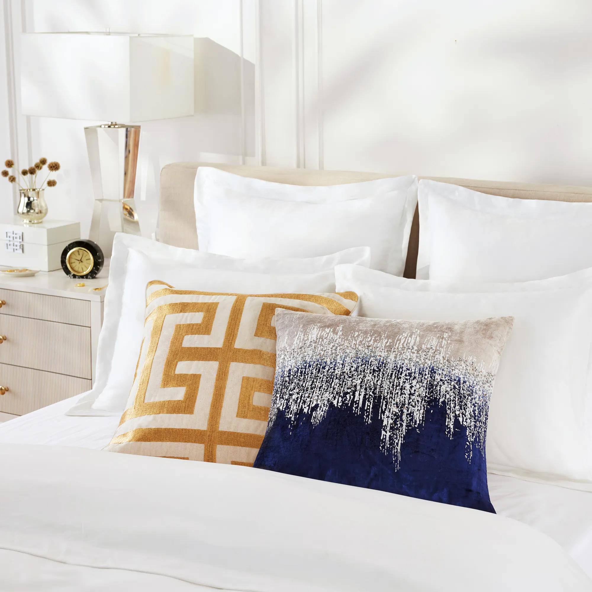 Joie De Vivre Pillow 22" - Sapphire