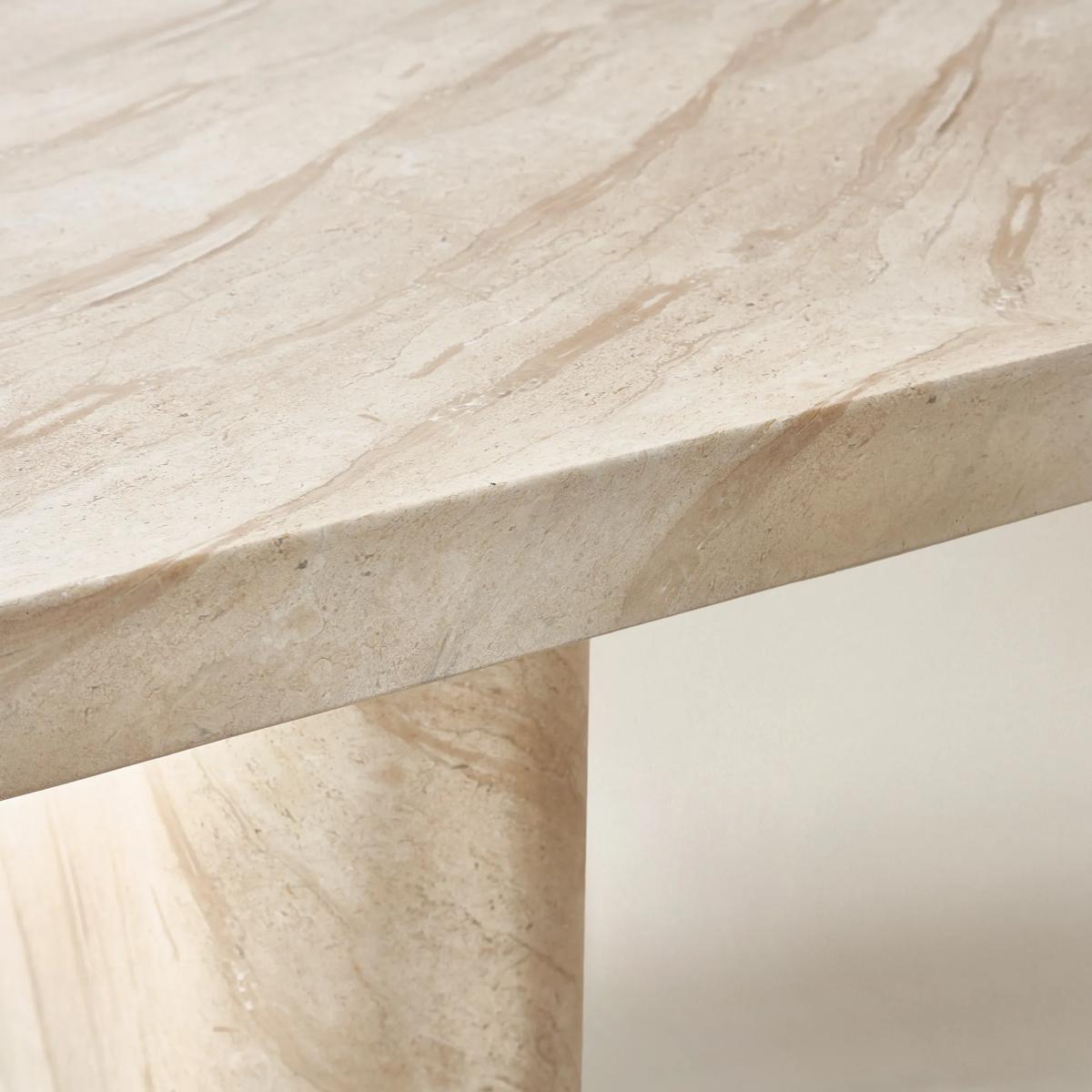 Silex Faux Marble Dining Table (94.5")