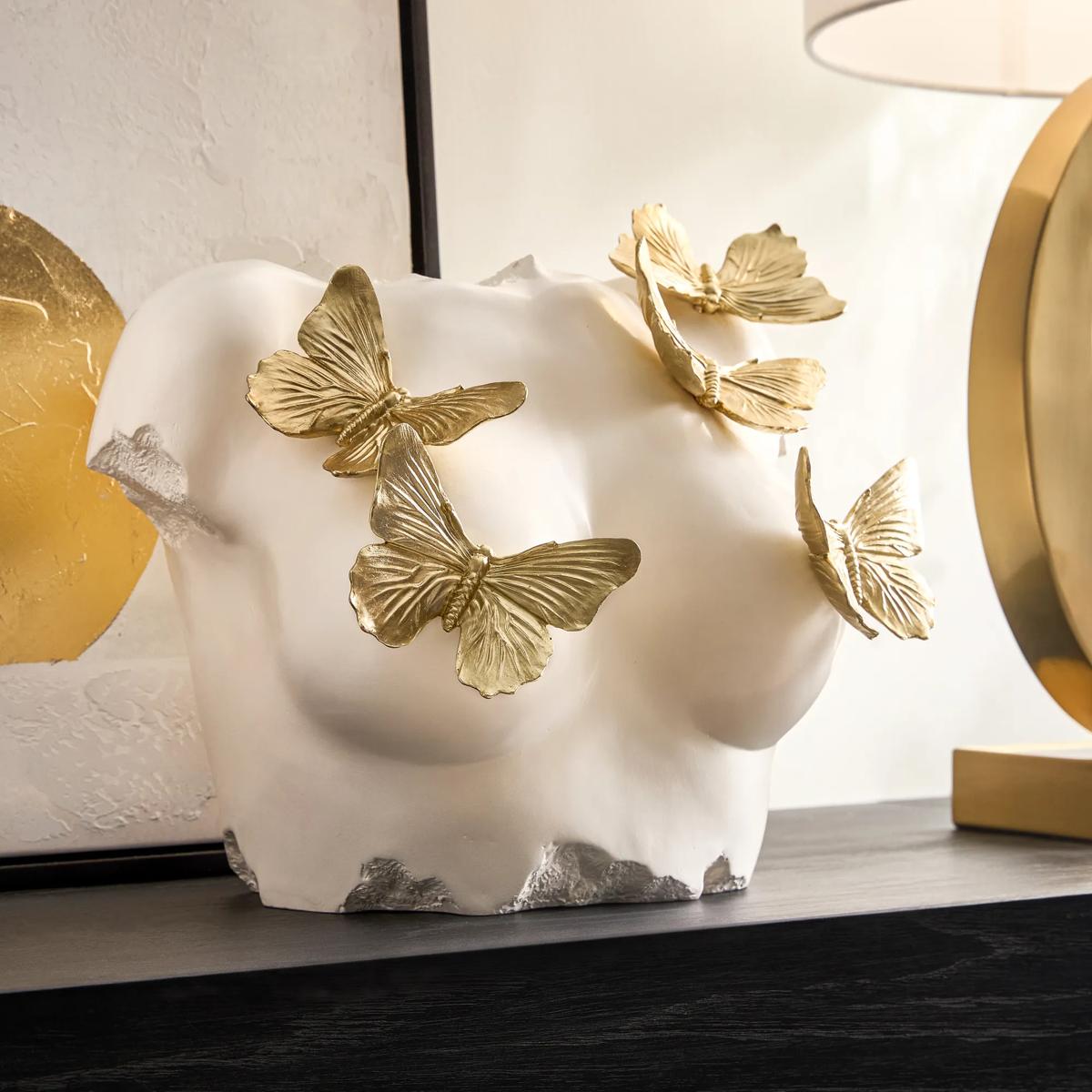 Butterfly Bust - Ivory